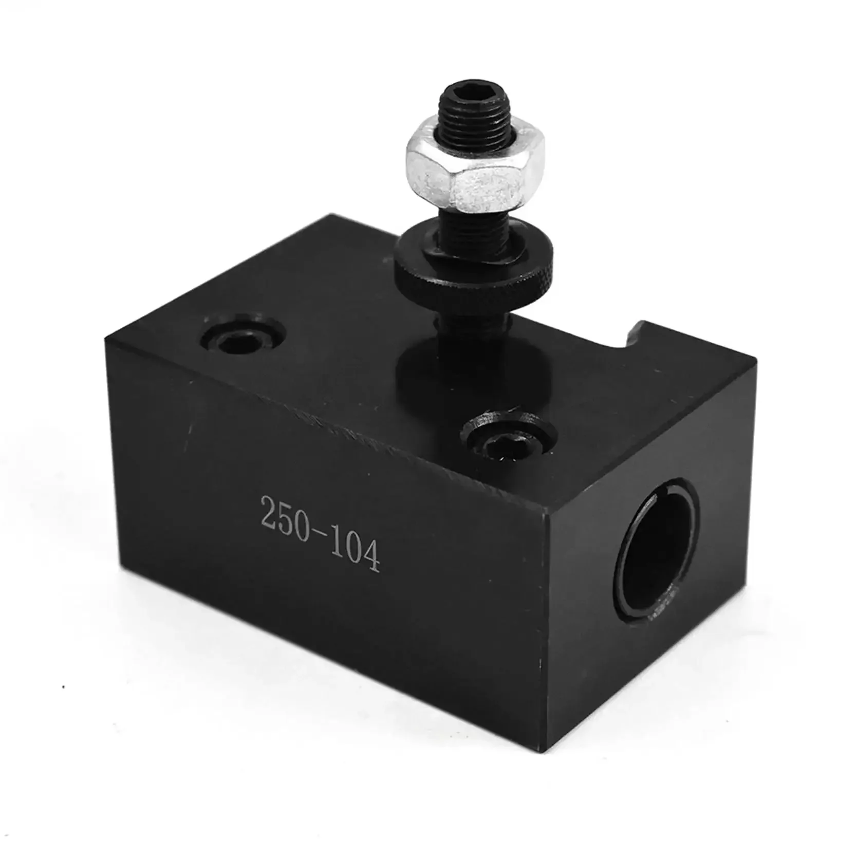 Heavy Duty 250-104 Wedge Type Piston Quick Change Tool Holder For CNC Lathe And Mini Lathe, Durable Steel Tool Post For Turning Tools, Supports Five Eighths And Three Quarters Shank Boring Bars, Easy Tool Change And Precise Tooling - Image 4