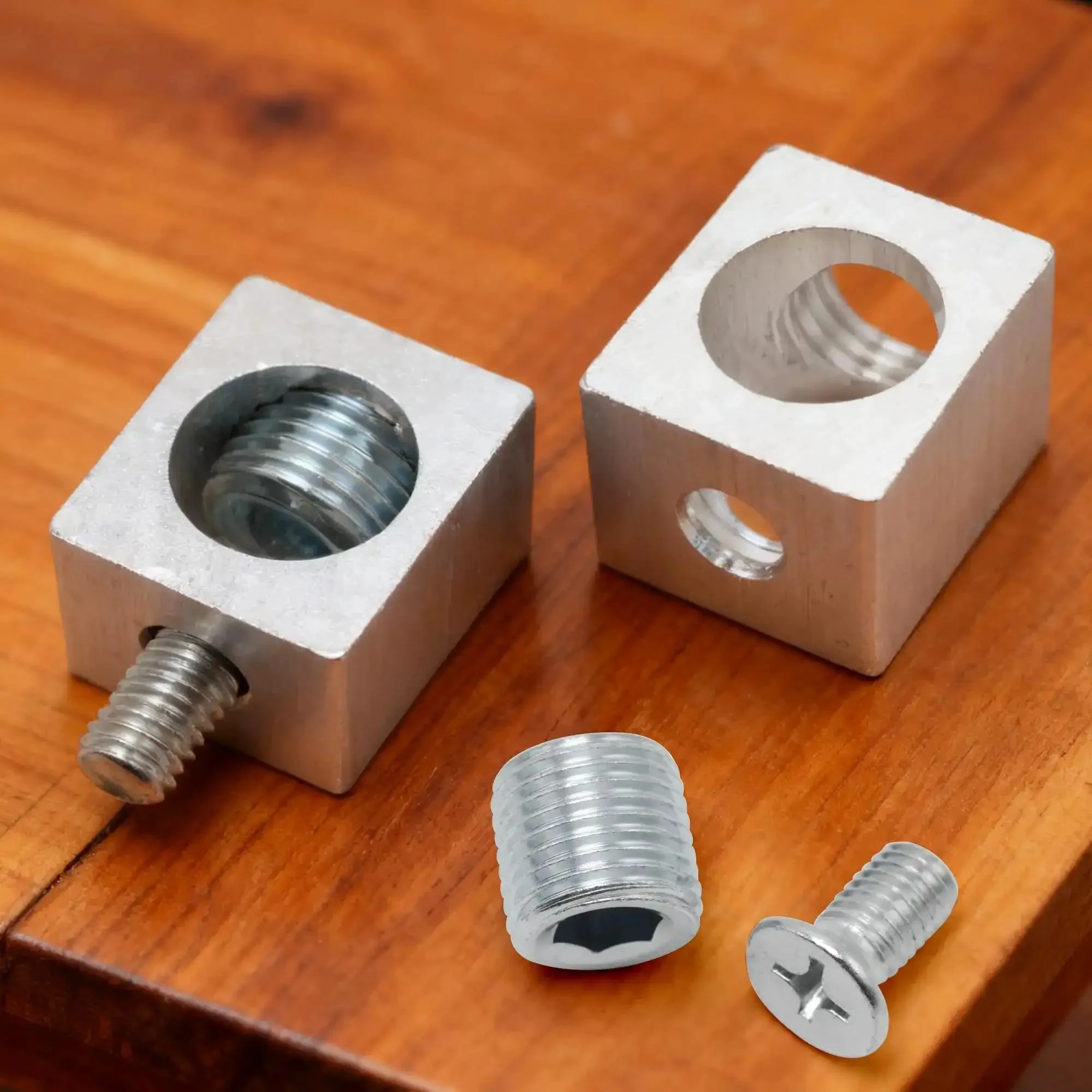 Heavy Duty 250 MCM Aluminum Ground Lug Kit For Electrical Connections With Neutral Lugs, 4 Pack Grounding Lugs For Circuit Breaker Wiring, Easy Two Screw Installation - Image 3