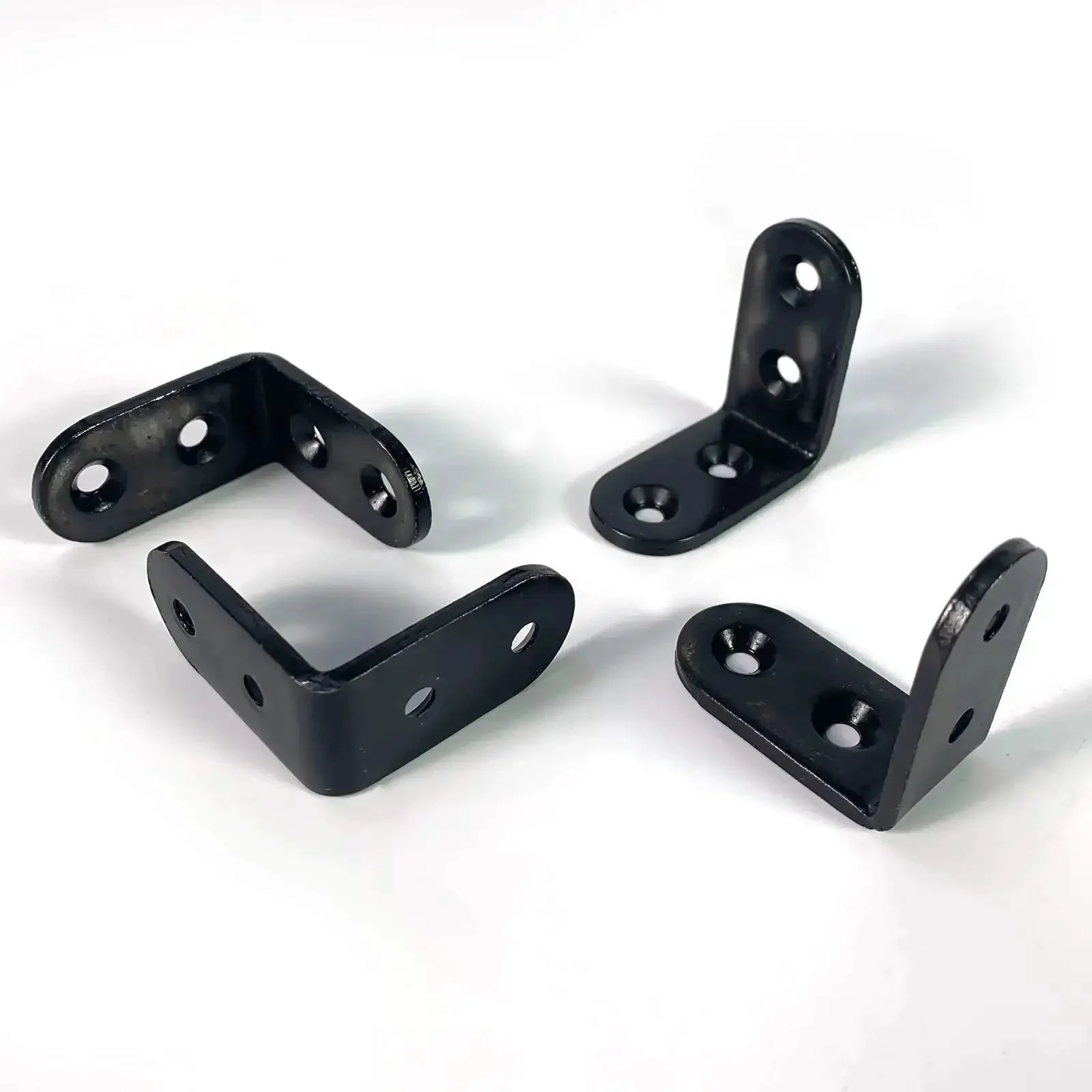 Heavy Duty 2x2 Inch L Corner Brackets 20 Pack Black Right Angle Shelf Supports For Shelves Wood Furniture And Cabinets With Screws Built To Last Tough As Nails For Your DIY Projects - Image 6