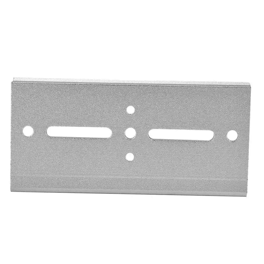 Heavy Duty 35mm Aluminum DIN Rail Fixed Clamp Mounting Clip for Relay Panels, 100mm Frosted Design, Sturdy Fastening, Easy Install, Durable Aluminum Construction for Industrial Enclosures - Image 8