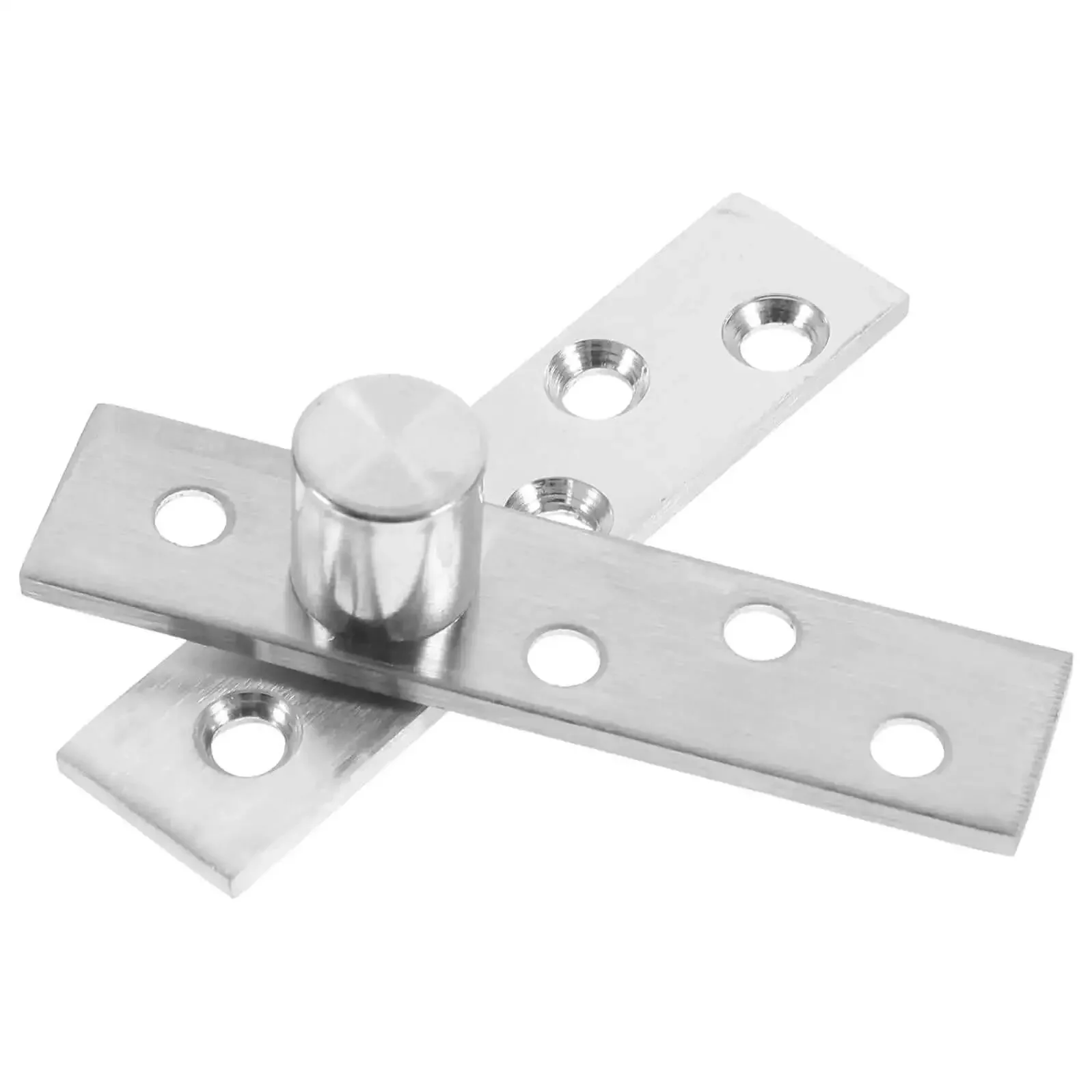 Heavy Duty 360 Degree Rotating Pivot Hinges 2 Pack Concealed Center Shaft Stainless Steel Swivel Hinge For Shed Doors And Cabinet Hardware Hidden Door Hardware For Modern Interiors