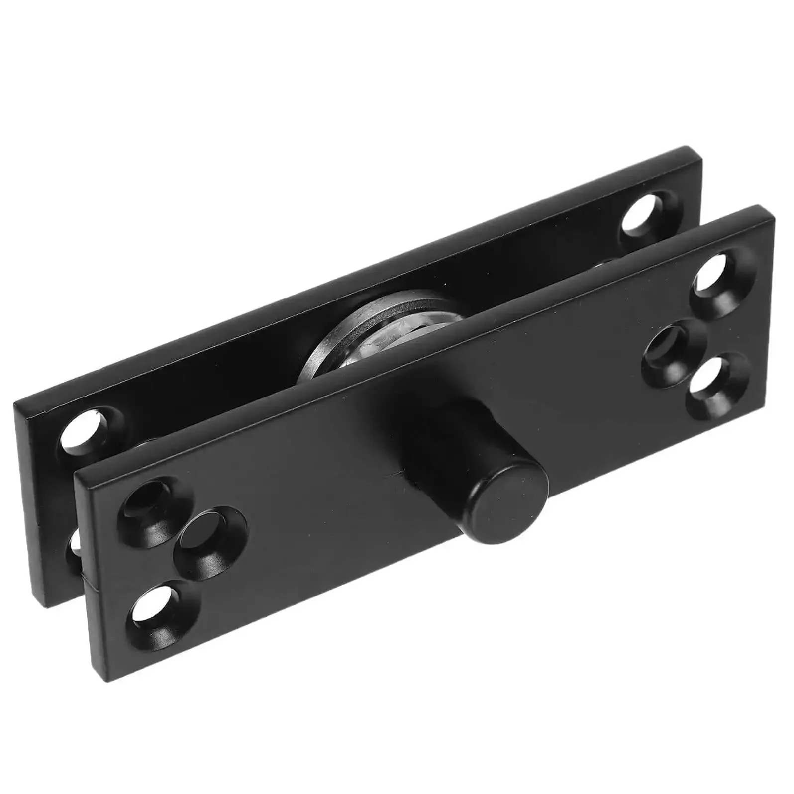 Heavy Duty 360 Degree Stainless Steel Hidden Door Hinge Silent Invisible Pivot Concealed Cabinet Hardware For Furniture Cabinets Closets Bookcases And Secret Doors Durable Easy Install No Visible Screws
