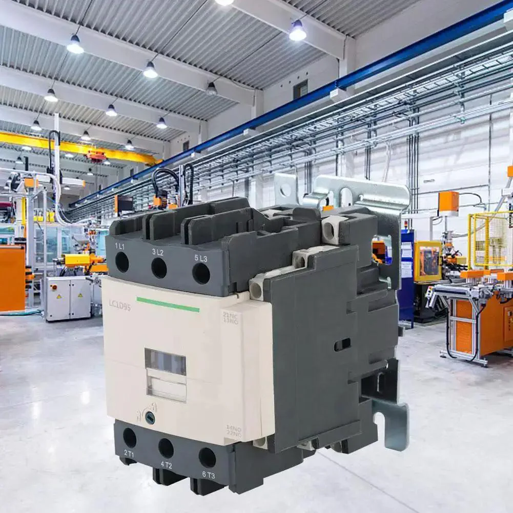 Heavy Duty 380V 95A 3 Pole AC Contactor With Coil For Power Engineering, Industrial Grade Electric Switch Designed For Frequent Starts, Long Distance Circuits, And Reliable 50 60 Hz Performance With Easy Wiring - Image 5