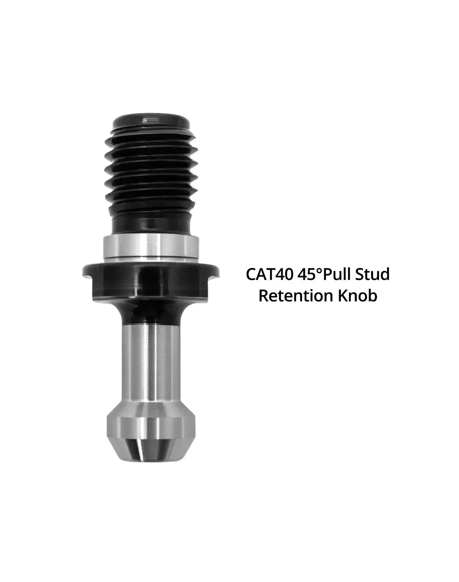 Heavy Duty 45 Degree Pull Stud Retention Knob Set for Haas CAT 40 CNC Tool Holders 20 Pack Carbon Steel with Black Oxide Finish for Superior Wear and Corrosion Resistance and Durable Performance - Image 6