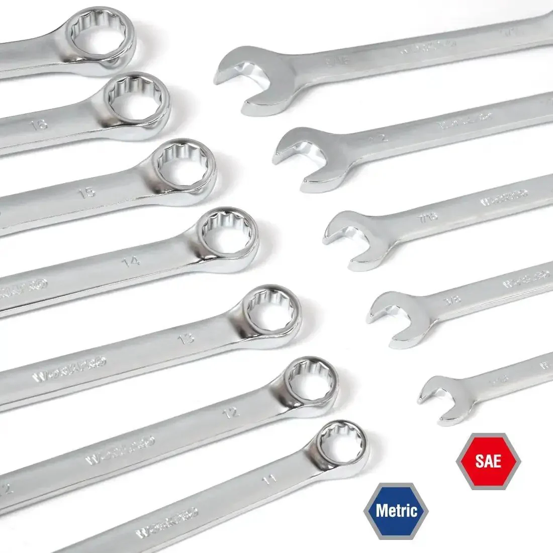 Heavy Duty 450 Piece Drive Socket Set With Quick Release Ratchet Wrench Includes Half Inch Quarter Inch And Three Eighths Inch Drives Chrome Finish For Rust Resistance Metric And Imperial Spanners And Bits Kit For Car Repair And DIY Mechanics - Image 5