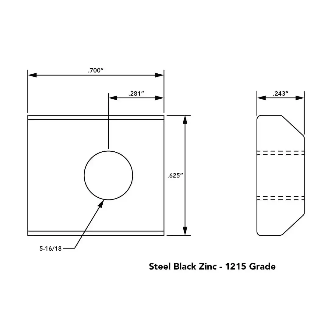 Heavy Duty 5/16-18 Thread Steel Slide In T Nut For 1.5 Inch Aluminum Extrusions Compatible With 1515 1530 3030 And Other 1.5 Inch Slots 15 Series Black Zinc Finish Durable Hardware Nuts Pack Of 25 - Image 8
