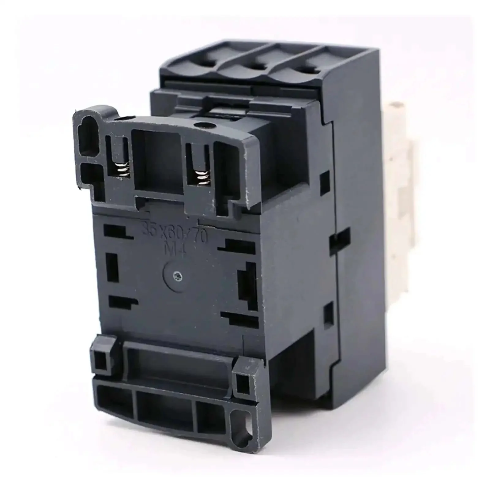 Heavy Duty AC Electromagnetic Contactor 3 Pole 3 Normally Open 25 Amp 240V Coil Built Tough Industrial Grade 3P 3NO Power Control Unit For Motor Start And Equipment Safety - Image 2