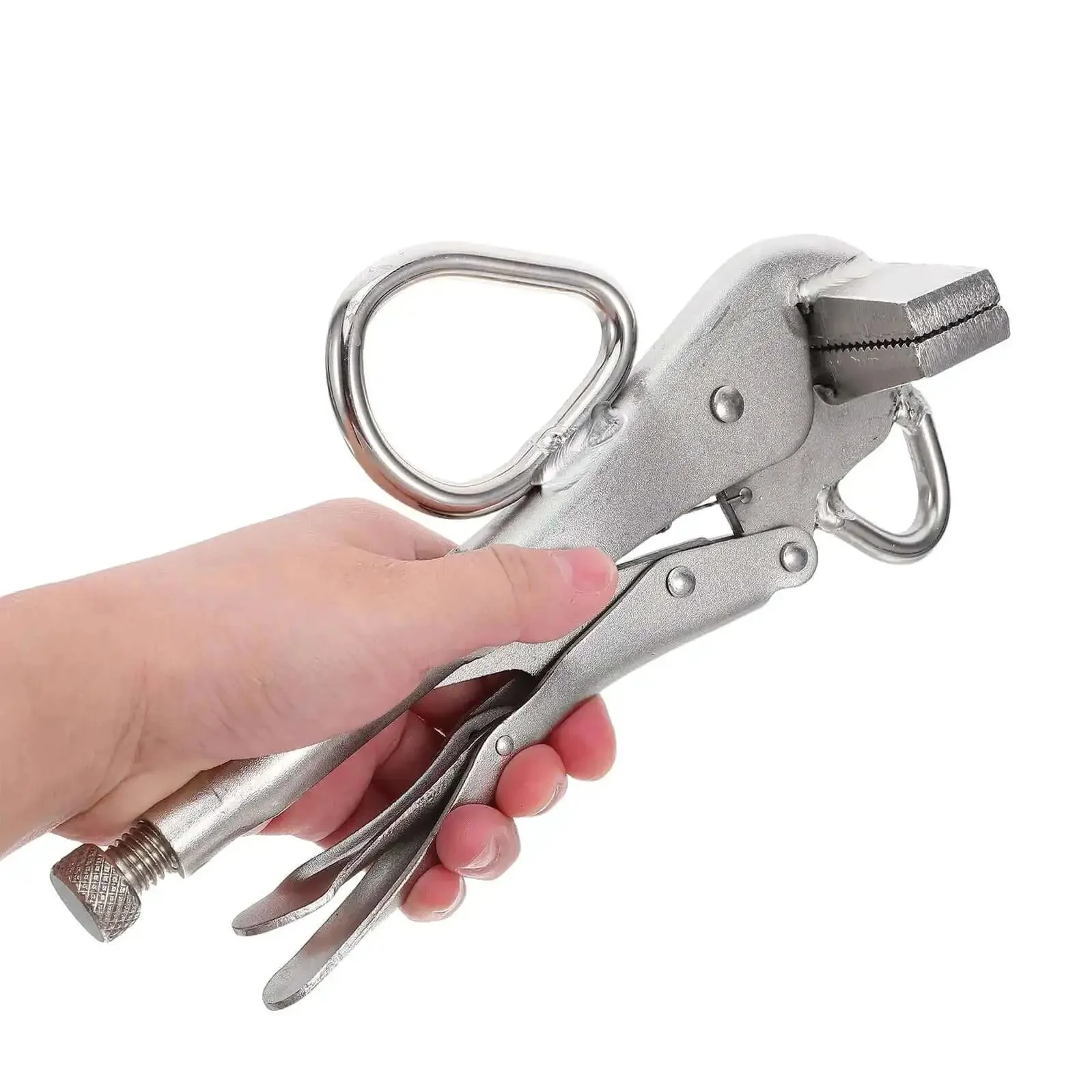 Heavy Duty Adjustable Locking Welding Clamp Pliers For Auto Body Repair With Ergonomic Grip Built For Pulling Bending And Crimping Steel Panels On Cars And Other Metal Bodies A Real Workhorse Tool - Image 7