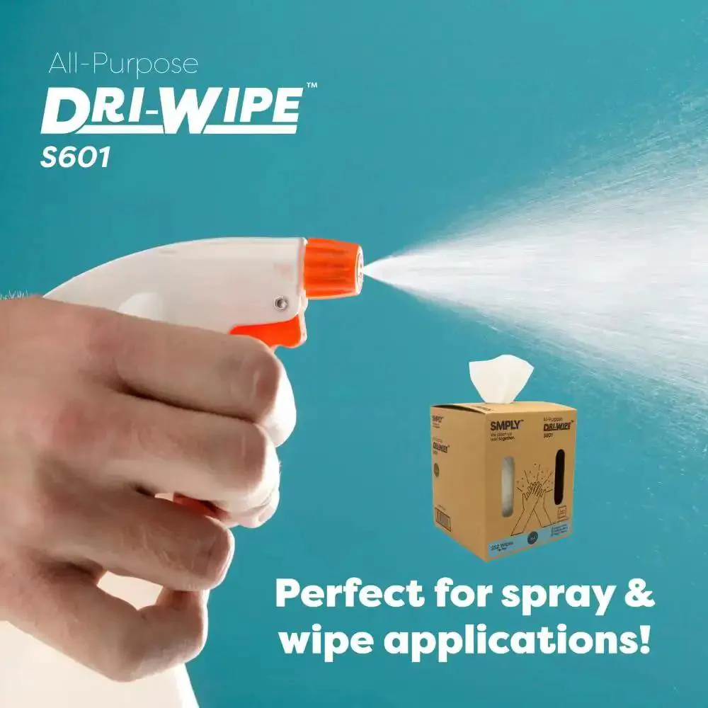 Heavy Duty All Purpose Cleaning Wipes 252 Count Center Pull Sheets Value Box Replaces Paper Towels And Shop Towels For Auto Shop Janitorial And Industrial Use Durable Disposable Wipes - Image 5