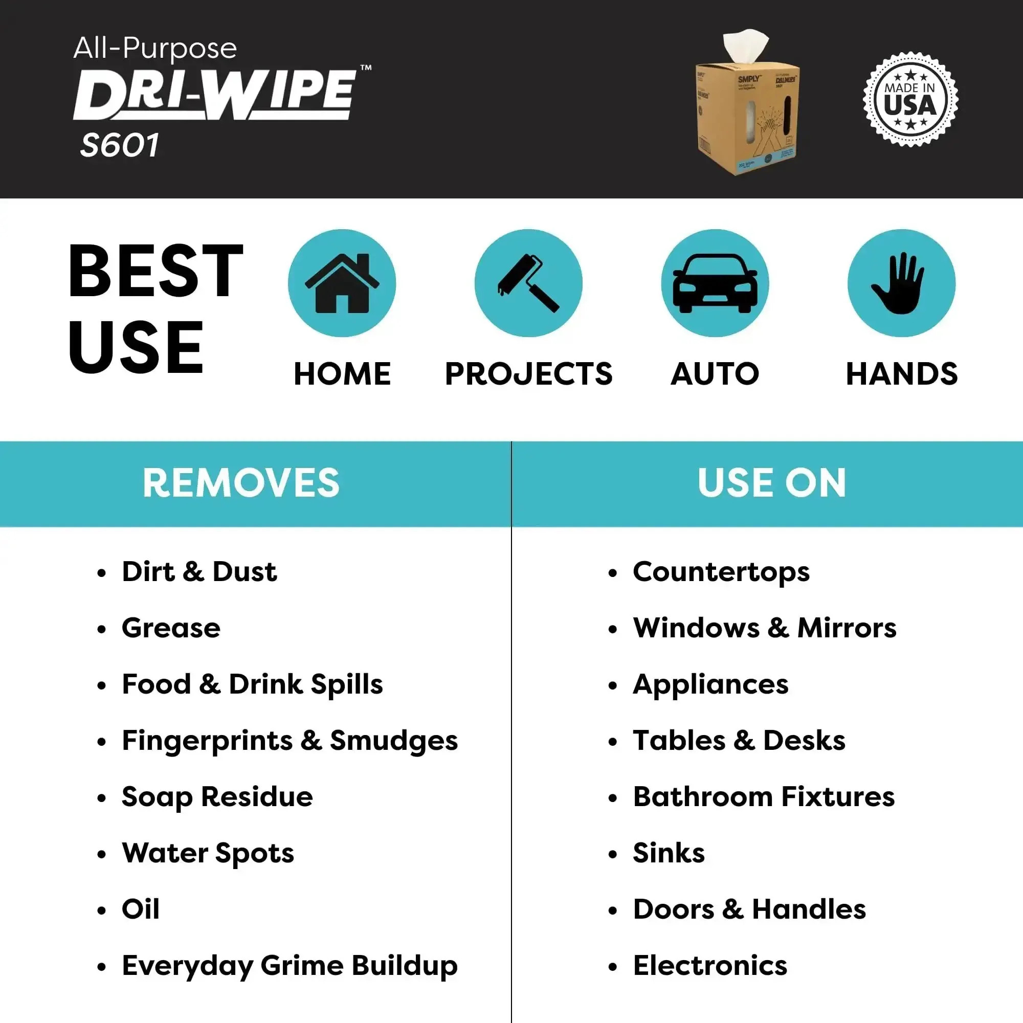 Heavy Duty All Purpose Cleaning Wipes 252 Count Center Pull Sheets Value Box Replaces Paper Towels And Shop Towels For Auto Shop Janitorial And Industrial Use Durable Disposable Wipes - Image 7