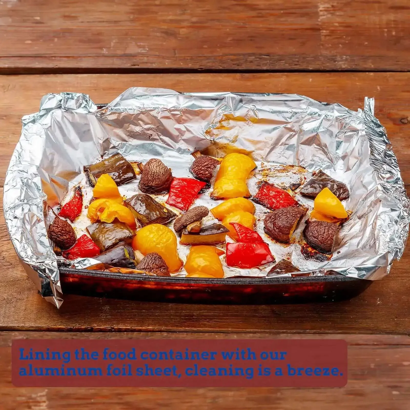 Heavy Duty Aluminum Foil Sheets 500 Pop Up Interfolded 12 By 12 Inch Sheets For Baking Grilling Roasting Cooking And Food Storage Thick Food Safe Silver Extra Large - Image 4