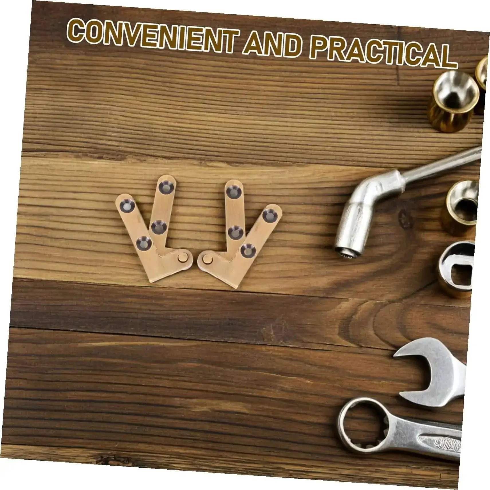 Heavy Duty Brass Invisible Door Pivot Hinges Set Two Pack With Concealed Self Closing Rotating Hardware For Secret Doors And Windows In Bronze Finish Durable And Quiet Operation - Image 6