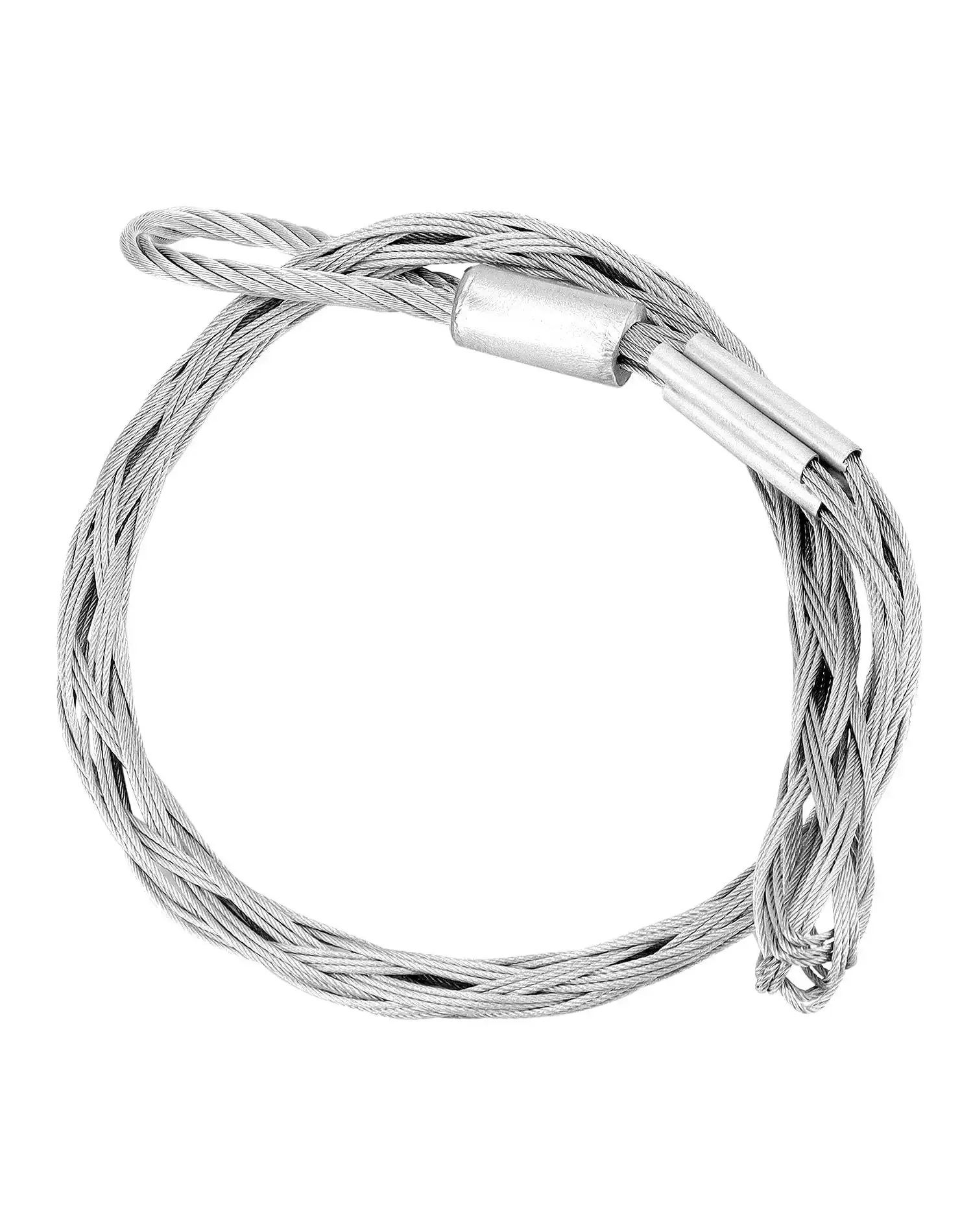 Heavy Duty Cable Pulling Socks Grip With 3306 Lbs Breaking Strength, 3.3 Ft Mesh Eye Clip For 1 To 2 Inch Cables, Galvanized Steel Wire, Rust Resistant, Secure Pulling Grip For Wires - Image 7