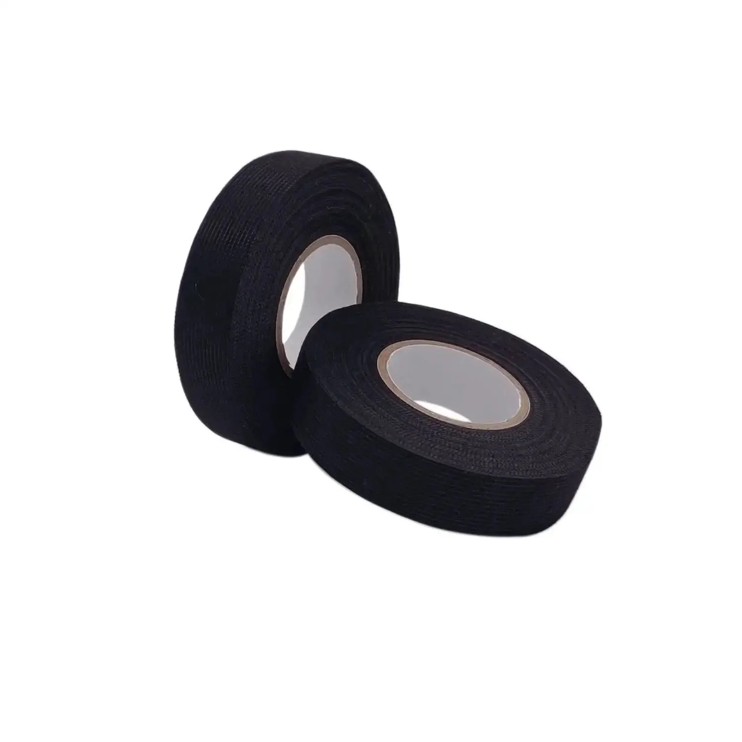 Heavy Duty Cloth Electrical Tape For Automotive And Home Use DIY Friendly High Temperature Friction Tape Black Three Quarter Inch By Fifty Feet Four Rolls For Exhaust Heat Shield Wire Harness And Noise Reduction - Image 2