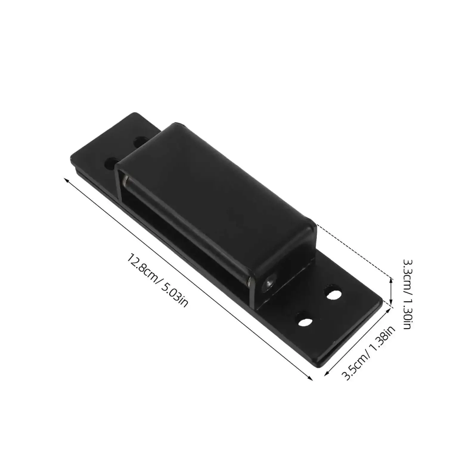 Heavy Duty Concealed Door Hinges 5 Inch Black Hidden Pivot Hardware For Wooden Interior Doors And Secret Cabinets No Fuss Flush Mount Adjustable Alignment Durable Build No Visible Screws Easy Install - Image 9