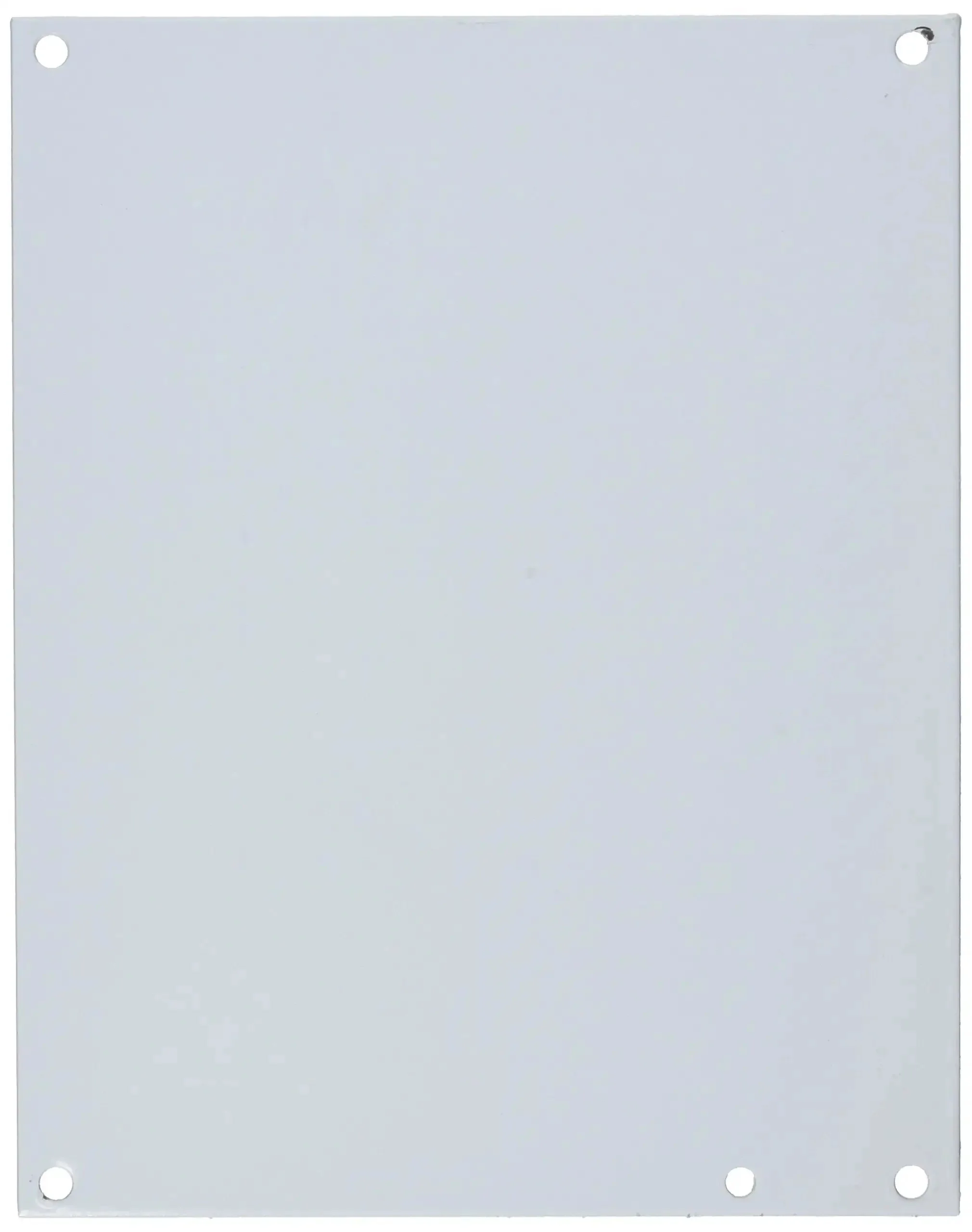 Heavy Duty Conductive Panel Set For JIC Enclosures 14 Gauge Steel Or 304 Stainless With White Finish 8 Point 75 By 6 Point 88 Inches Panels That Fit 10 By 8 Inch J Boxes Bulletin PNLJ