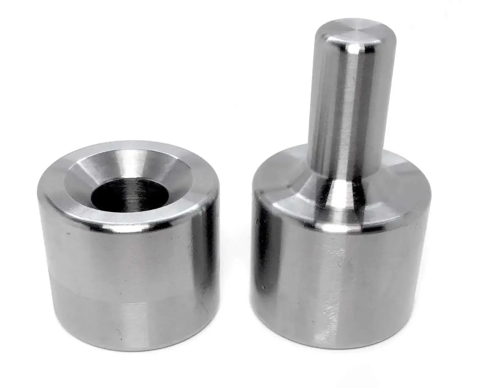 Heavy Duty Dimple Dies Set For Metal Fabrication With Multiple Size Options 0.5, 0.75, And 1 Inch Dies, SAE 8620 Steel Hardened To Rockwell 80, Ideal For Custom Panels And Pro Builds, Ships From The United States