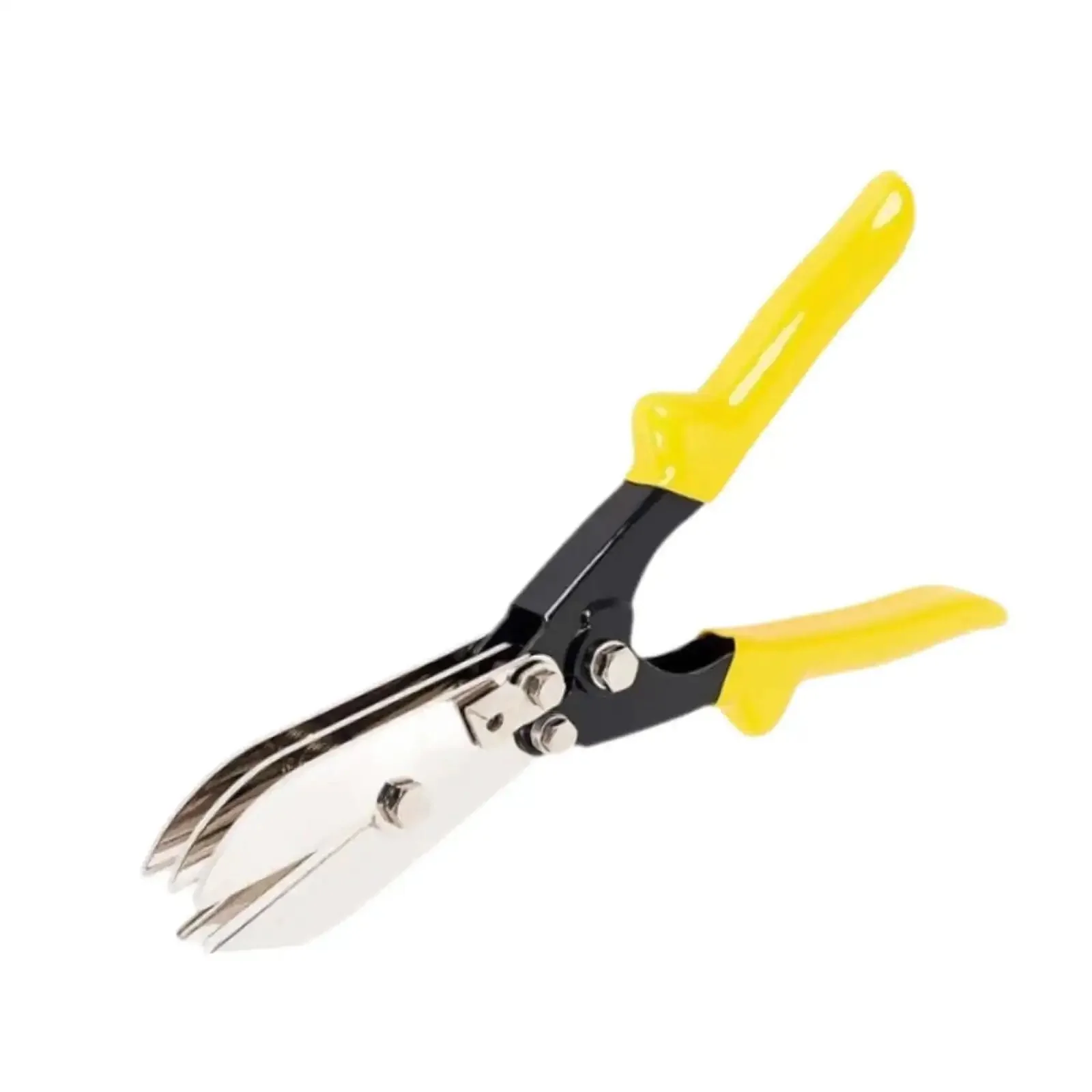 Heavy Duty Duct Crimping Tool For 24 To 28 Gauge Sheet Metal Pro Grade Five Cutter Gutter Crimper For Ductwork And Venting Projects Ten Point Four Three Inch Length Rust Resistant Carbon Steel With Bright Electroplating - Image 7