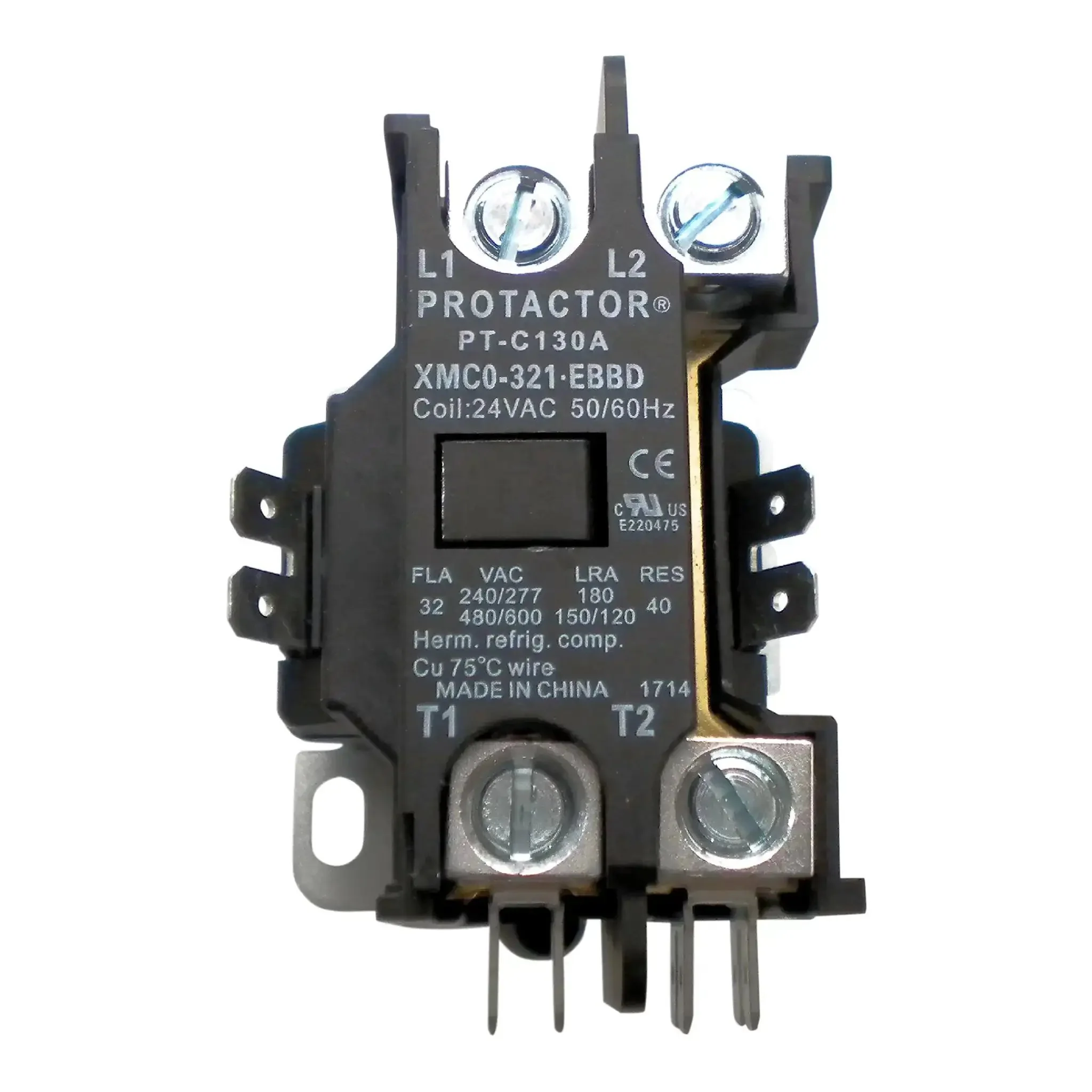 Heavy Duty Enclosed Contactor 1 Pole 32 Amp 24 Volt Coil Replacement for Carrier Bryant Payne HVAC Systems P282-0311 Fully Sealed Contacts Two Year Replacement Policy Built for Tough Industrial and Home HVAC Use - Image 6