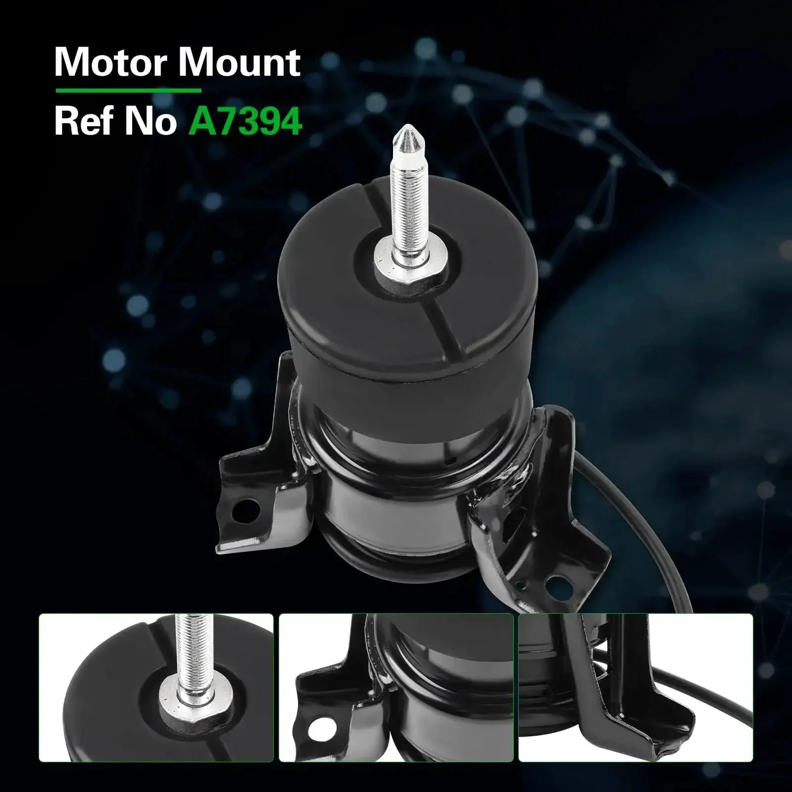 Heavy Duty Engine And Transmission Mount Kit For 2013 To 2024 Murano, 2013 To 2020 Pathfinder, 2014 To 2020 QX60, And 2013 JX35 3.5L V6 AWD With OE Style Brackets And Superior Fit For Quieter, Smoother Rides - Image 2