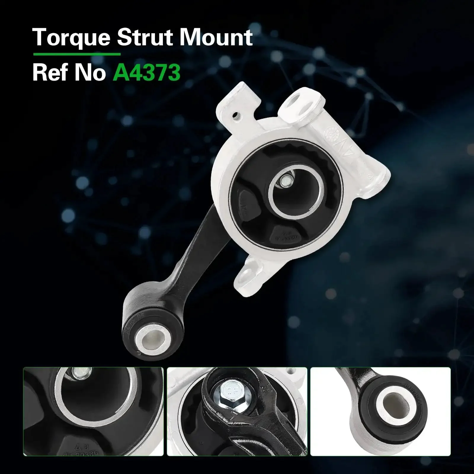 Heavy Duty Engine And Transmission Mount Kit For 2013 To 2024 Murano, 2013 To 2020 Pathfinder, 2014 To 2020 QX60, And 2013 JX35 3.5L V6 AWD With OE Style Brackets And Superior Fit For Quieter, Smoother Rides - Image 6