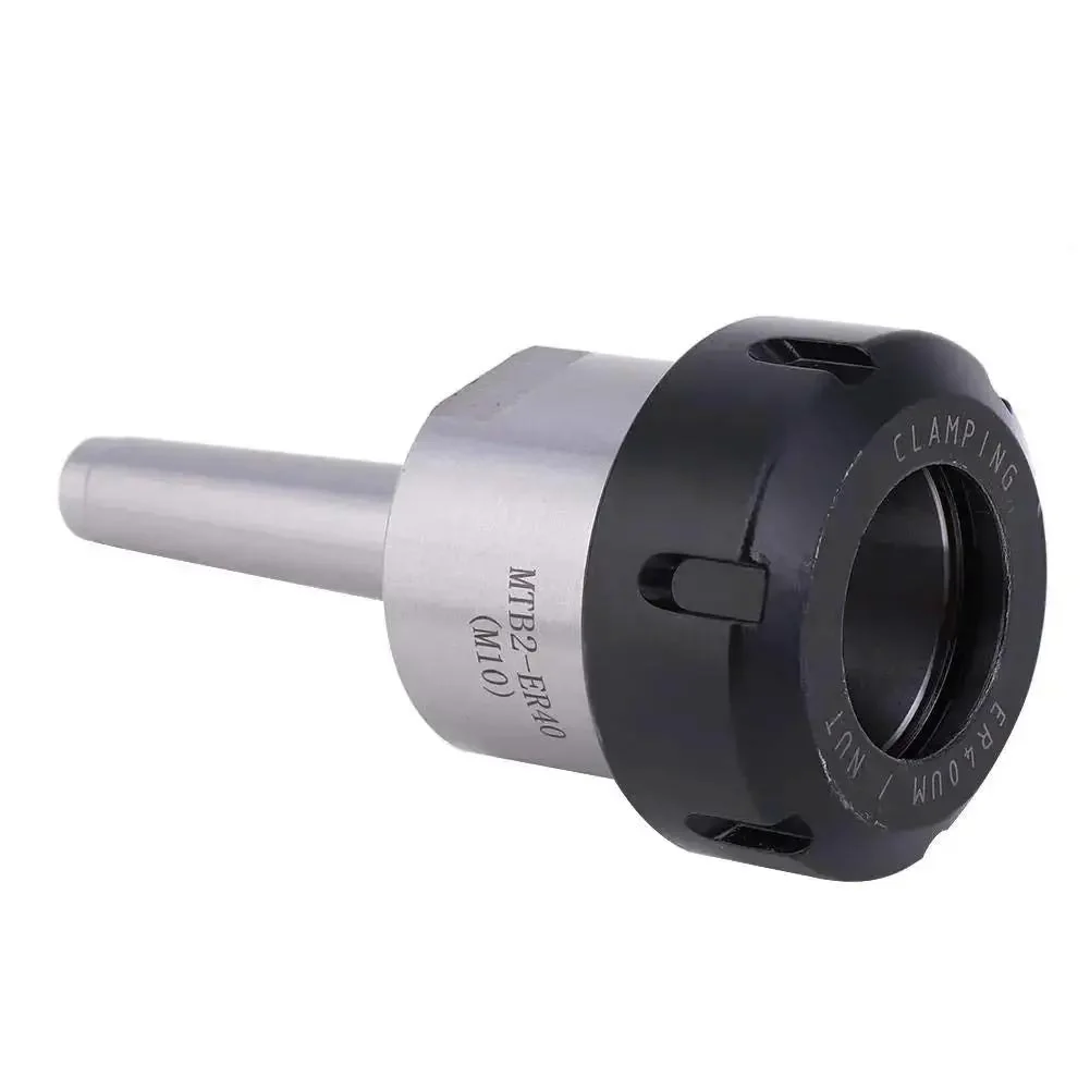 Heavy Duty ER40 Collet Chuck Holder With MT2 Morse Taper Shank For CNC Lathe M10 Clamp Carbon Steel Hardened And Ground Built Tough Wide Clamping Range For Precision Machining And Versatile CNC Ops - Image 6
