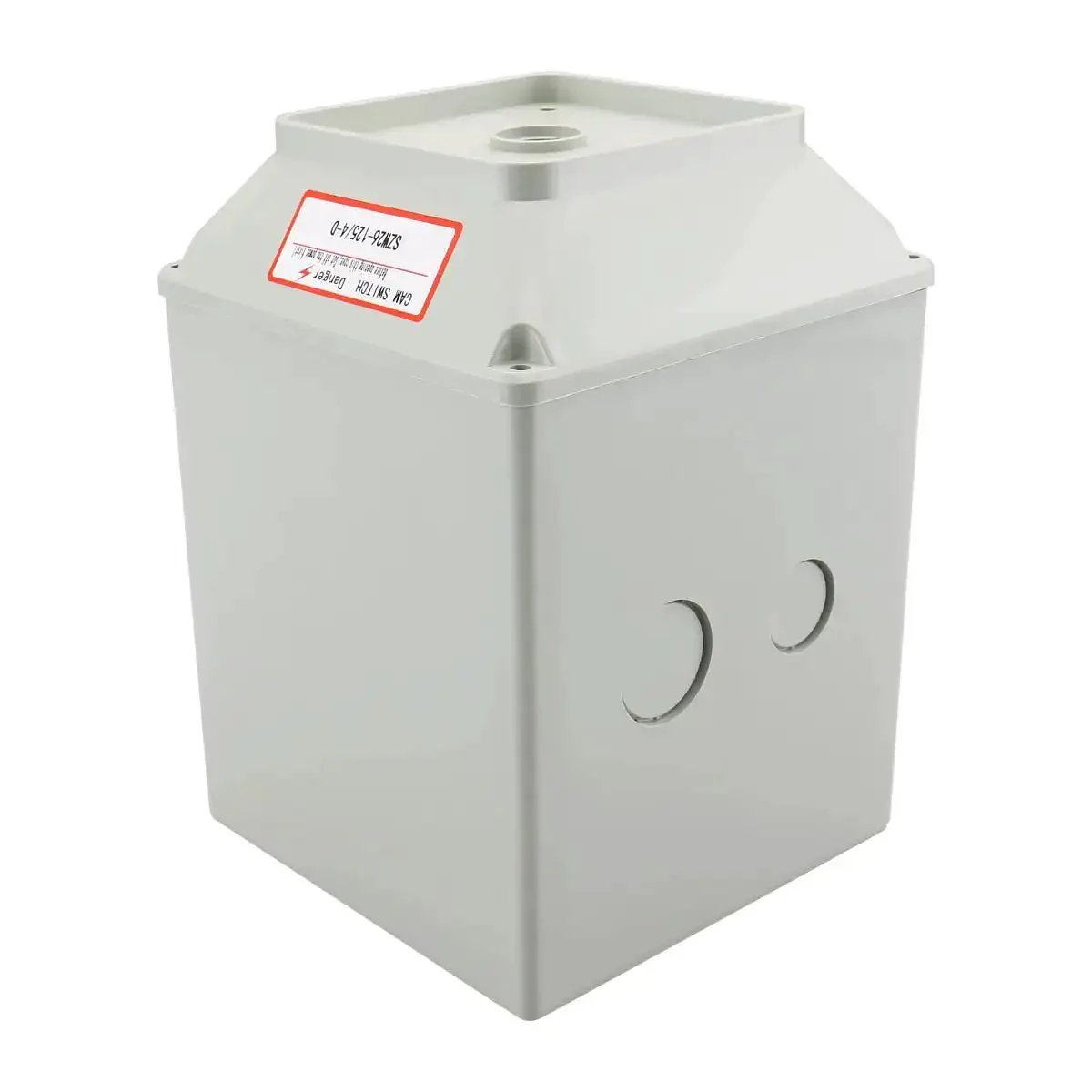 Heavy Duty Exterior Enclosure Box For 125A Universal Rotary Changeover Cam Switch LW28 125 4 Two Three Four Pole Outer Size 190 By 133 By 133 Millimeters 660V Rated Industrial Panel Mount Safety Box - Image 5