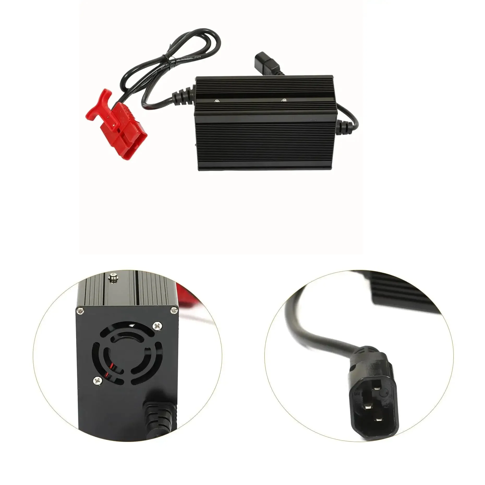 Heavy Duty Floor Scrubber Charger With Pallet Jack 24V 10A SB120 Red Connector Built In Short Circuit Protection For Safer Battery Charging And Fast Reliable Turnarounds In Industrial Cleaning - Image 6