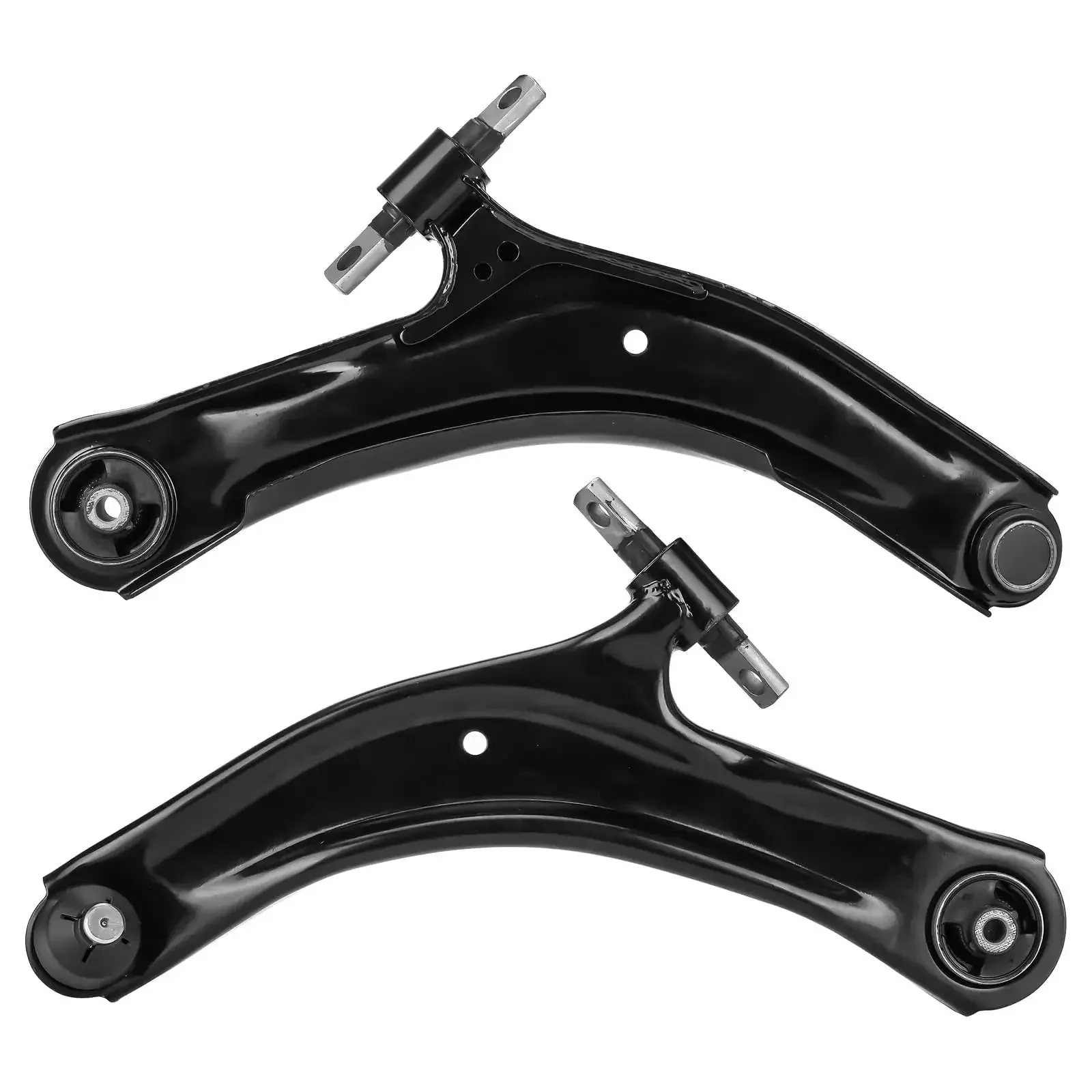 Heavy Duty Front Lower Control Arm With Ball Joint Suspension Kit Bolt On for Nissan Rogue 2.5L 2008 2009 2010 2011 2012 2013 And Rogue Select 2.5L 2014 2015 Two Piece