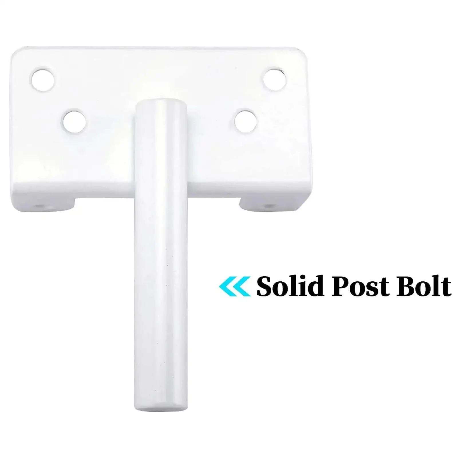 Heavy Duty Gate Latch With Post Mount Automatic Self Closing Door Latch For Wooden And Vinyl Fences Pool And Garden Outdoor Includes Mounting Screws White Finish No Fuss Self Latching Design For One Push Closure And Padlock Compatibility - Image 7