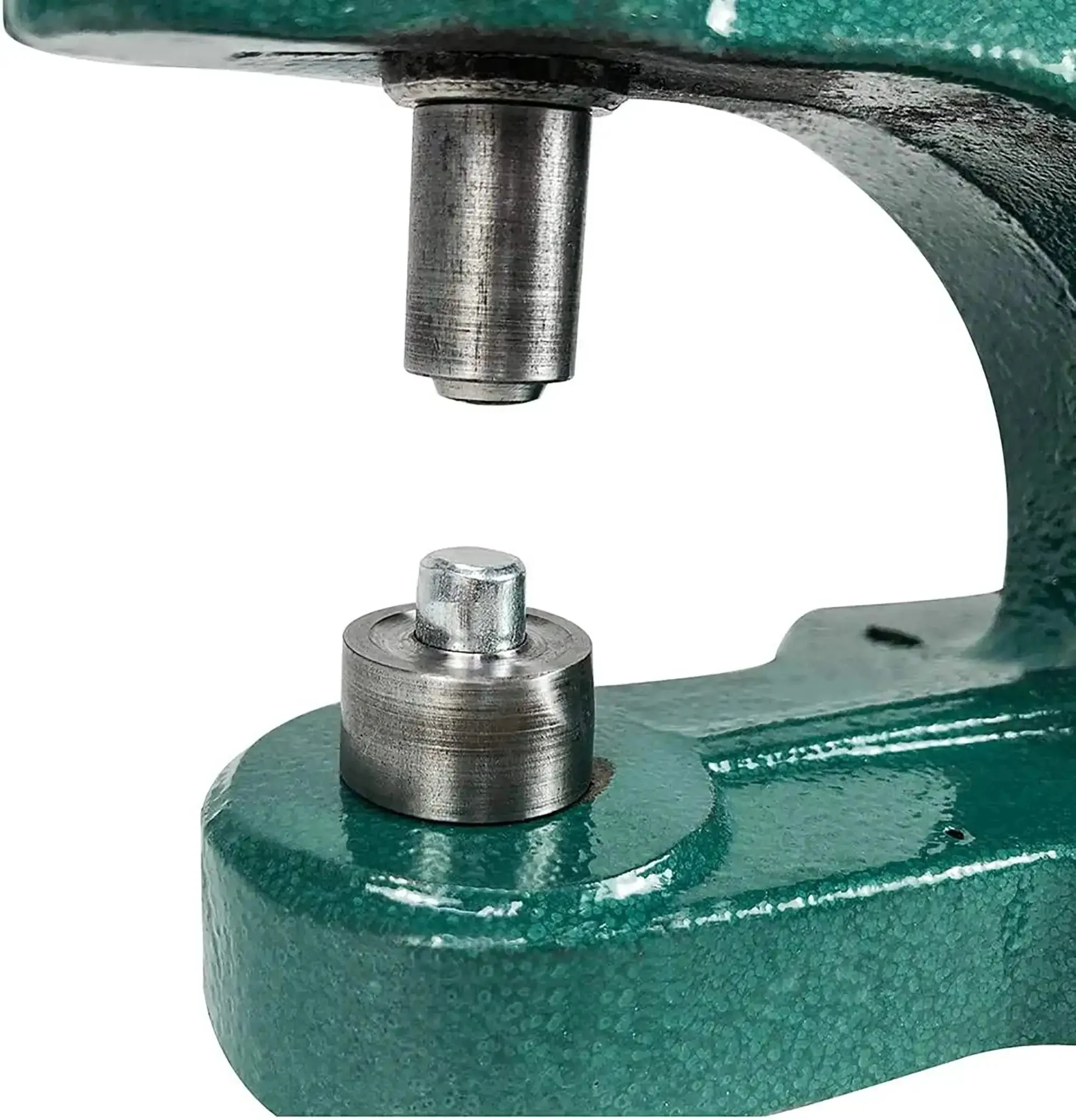 Heavy Duty Hand Press Eyelet Grommet Kit With Three Interchangeable Dies For Sizes 0, 2 And 4 Plus 1500 Silver Grommets, Built Tough For Quick Punching And Setting Snaps Rivets Eyelets And More - Image 5