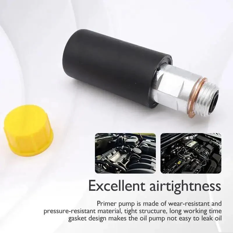 Heavy Duty Hand Primer Pump Kit For Diesel Engines With Universal Fit For International John Deere 4430 Isuzu Mercedes Benz Navistar Mack Toyota Volvo CAT Caterpillar Deutz Hino Replaces 480245 - Image 4