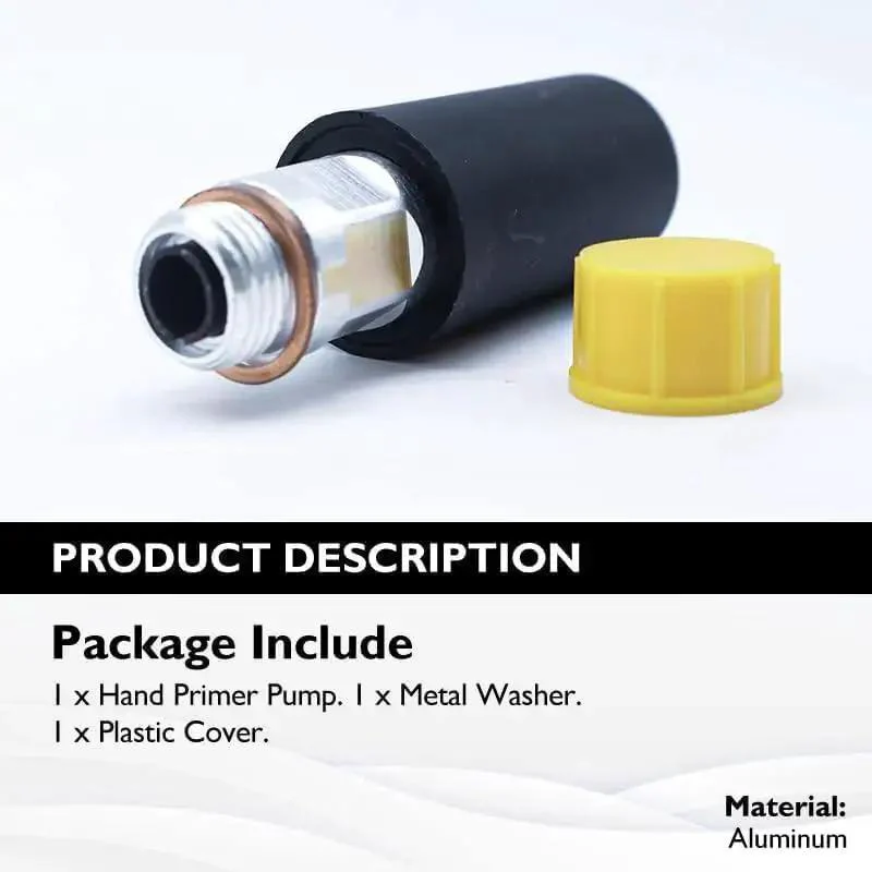 Heavy Duty Hand Primer Pump Kit For Diesel Engines With Universal Fit For International John Deere 4430 Isuzu Mercedes Benz Navistar Mack Toyota Volvo CAT Caterpillar Deutz Hino Replaces 480245 - Image 5