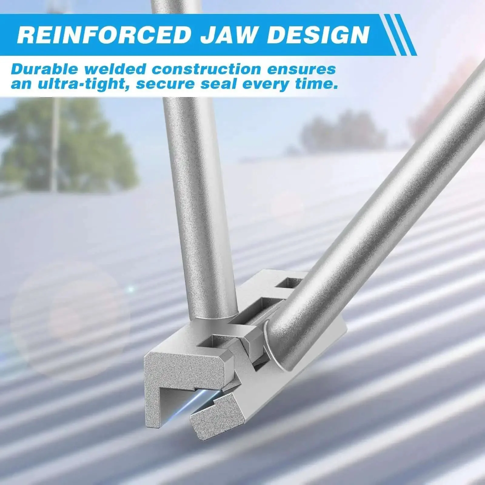 Heavy Duty Hand Seamer And Sheet Metal Bender Two In One Tool Designed For Quick Seaming And Precise Bending Of Metal Edges On Roofs Fences And Carports For Pros And DIY Enthusiasts - Image 6