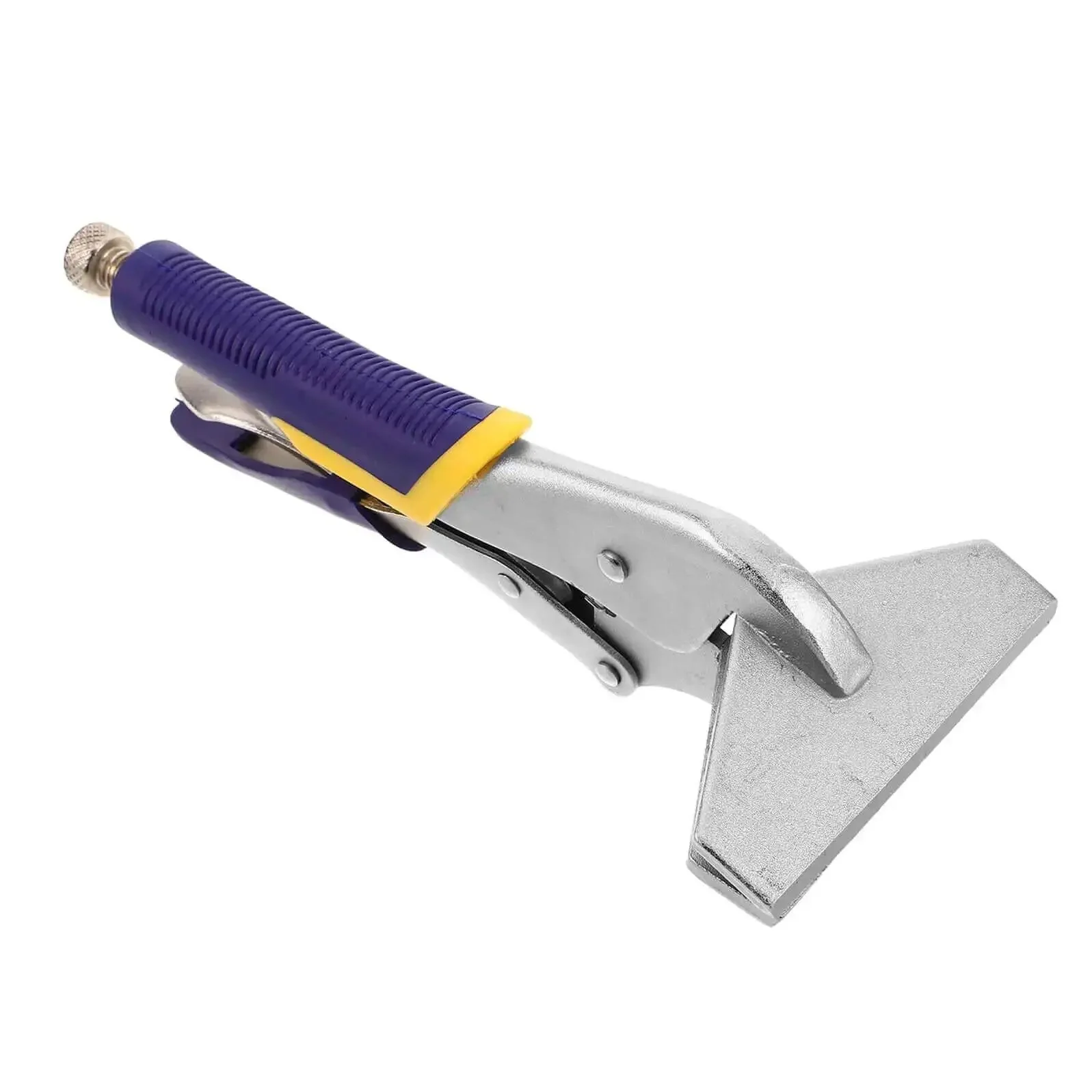 Heavy Duty Hand Seamer Locking Pliers With Textured Handle Pro Grade Sheet Metal Bending And Flattening Tool Built For HVAC Auto Repair And Metal Fabrication Jobs