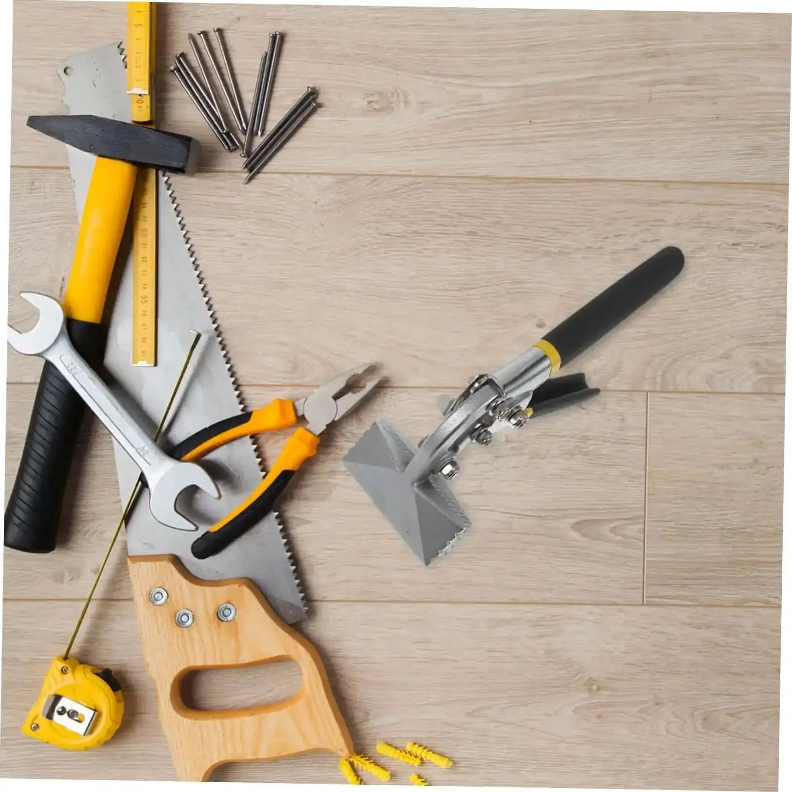 Heavy Duty Hand Seamer Pliers For Metal Bending And Sheet Flattening With Tight Clamp Technology Locking Handle And Lightweight Design For Tight Spaces Perfect For 150 And 75 Series Light Steel Keels - Image 2