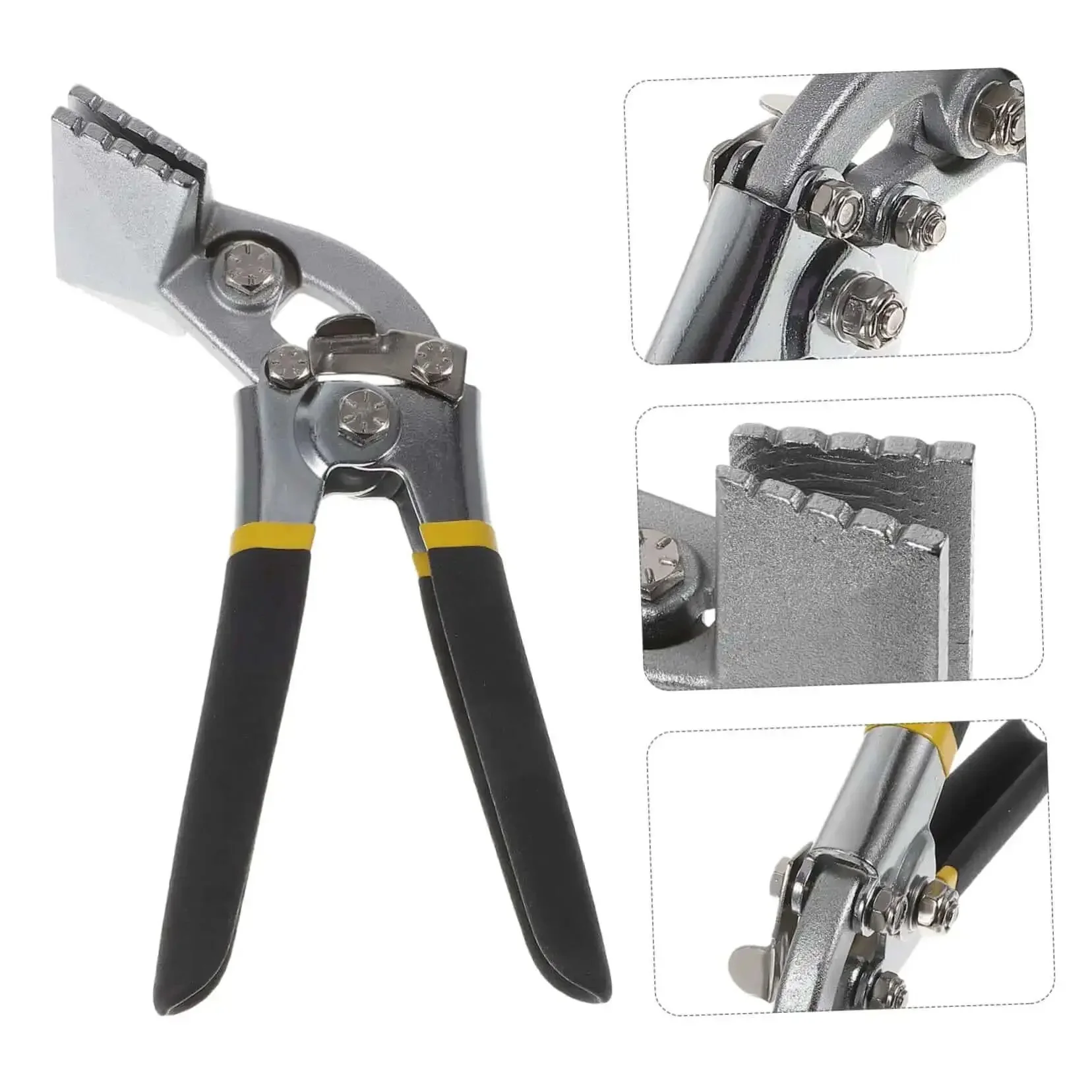 Heavy Duty Hand Seamer Pliers For Metal Bending And Sheet Flattening With Tight Clamp Technology Locking Handle And Lightweight Design For Tight Spaces Perfect For 150 And 75 Series Light Steel Keels - Image 6