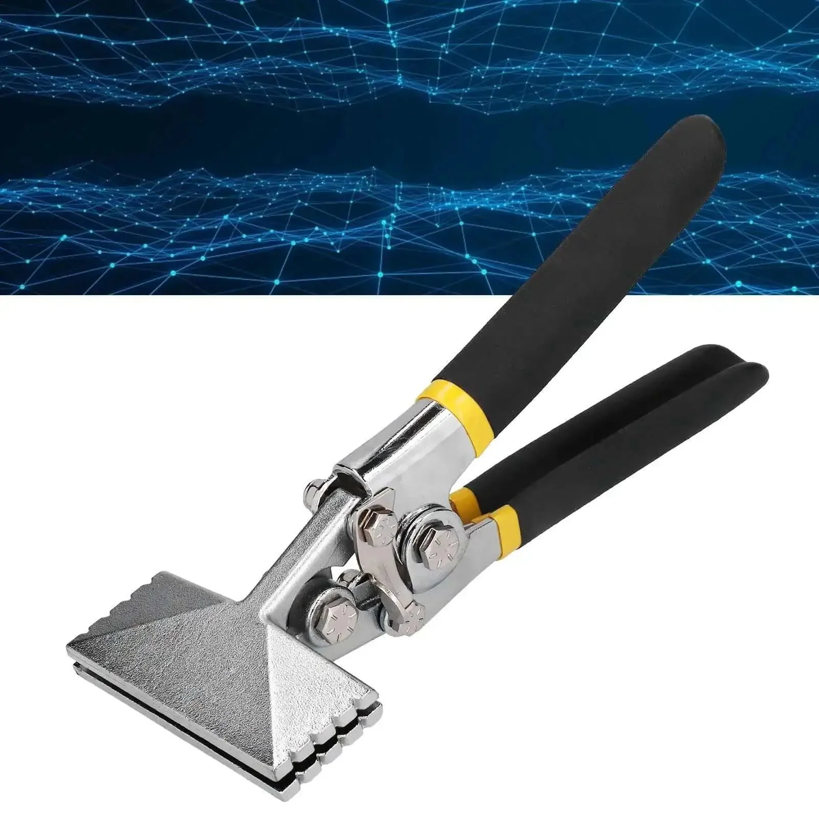 Heavy Duty Hand Seamer Pliers With 80mm Jaw Width And Steel Construction For Precise Metal Forming, Parallel Jaw Design For Even Pressure Distribution, Ideal For Basic Material Bending And Plastic Sheet Work - Image 7