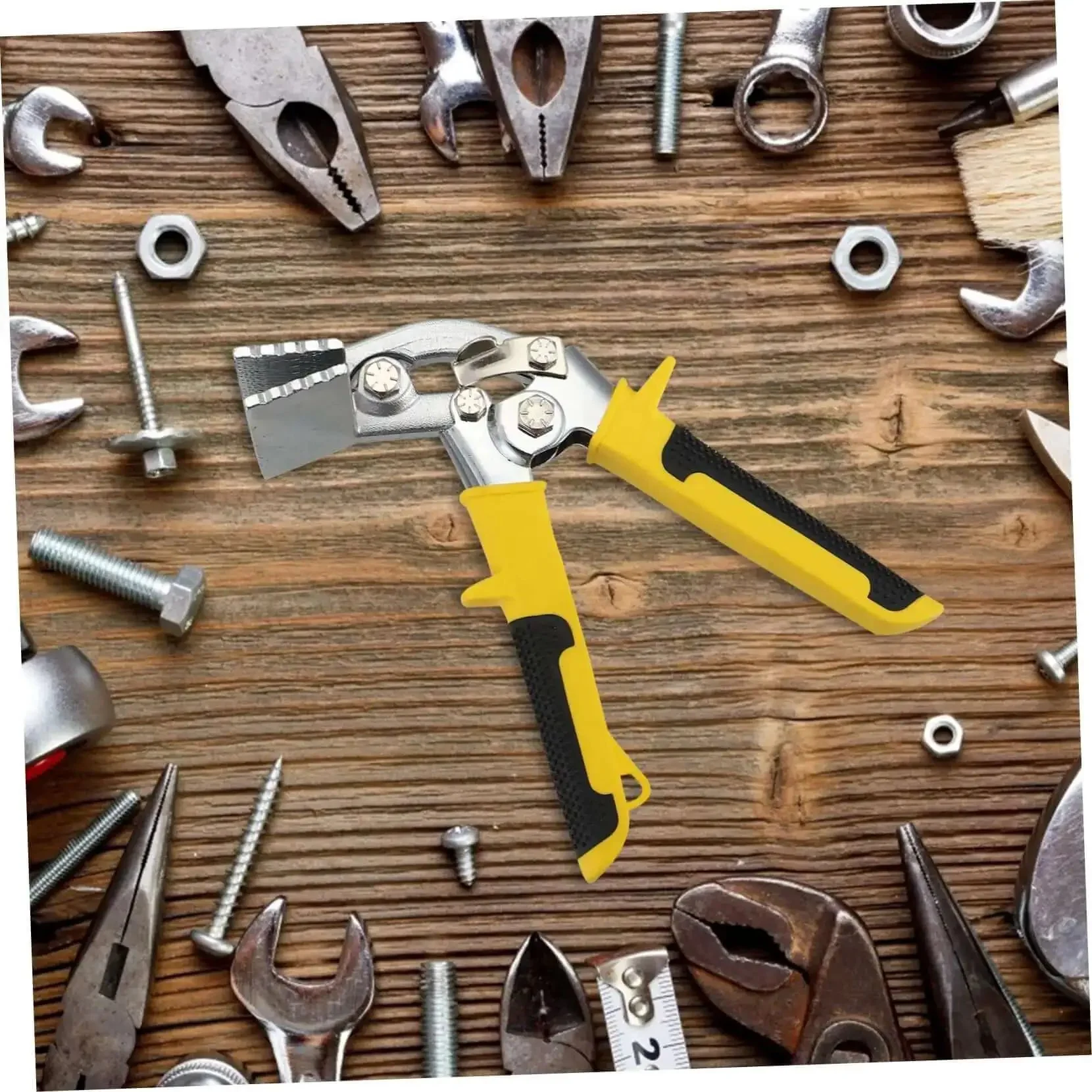 Heavy Duty Hand Seamer Tool For Metal Plate Folding And Seam Bending Ergonomic Over Molded Non Slip Handle Pro Grade All Steel Construction For Ductwork And Metal Fabrication Easy To Flatten And Shape Metal Projects - Image 7