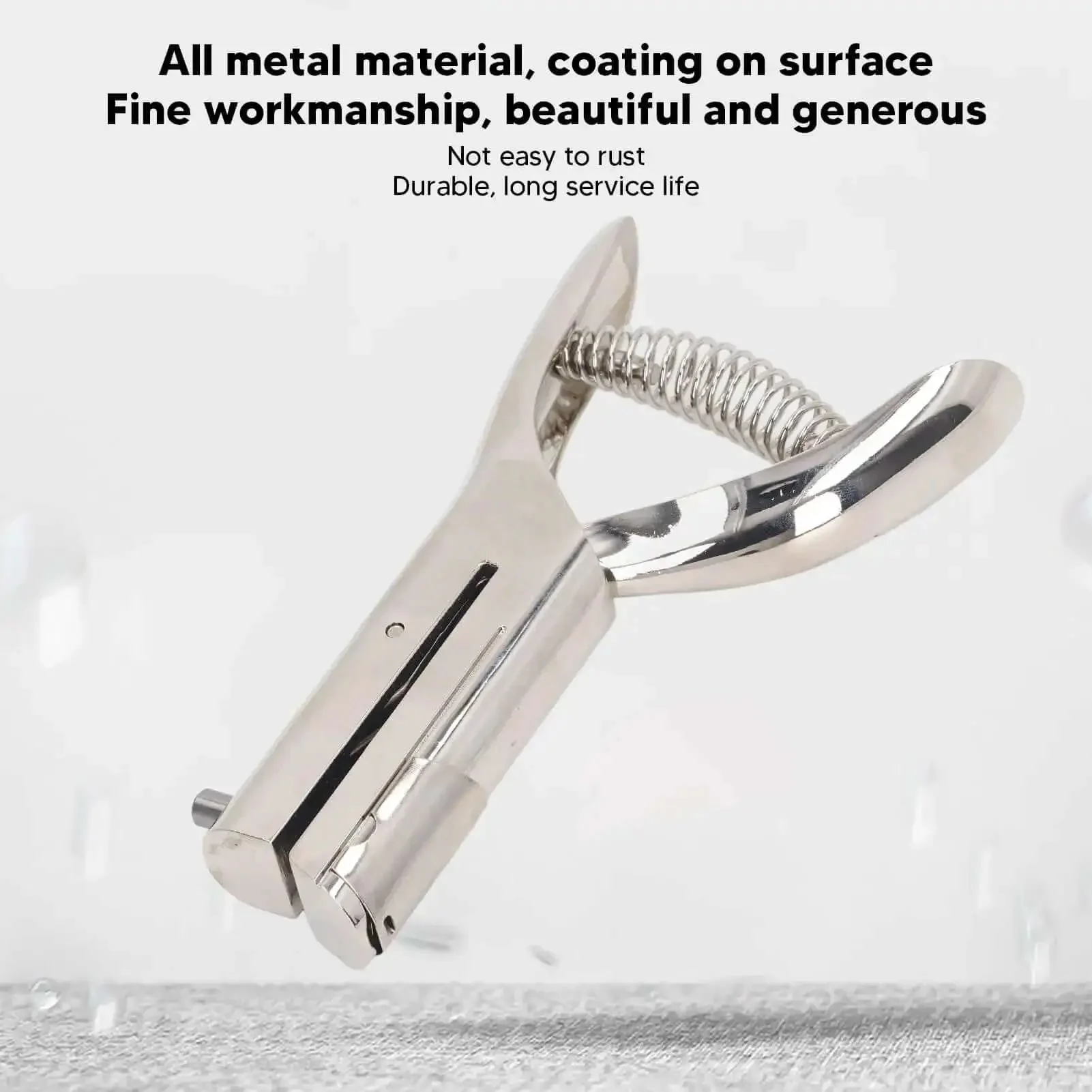Heavy Duty Handheld Hole Punch 6mm Diameter Metal Construction Punches Up To 20 Sheets Ideal For PVC Cards ID Cards And Membership Cards Office Or Home Use With Durable Build And Works Like A Champ - Image 9