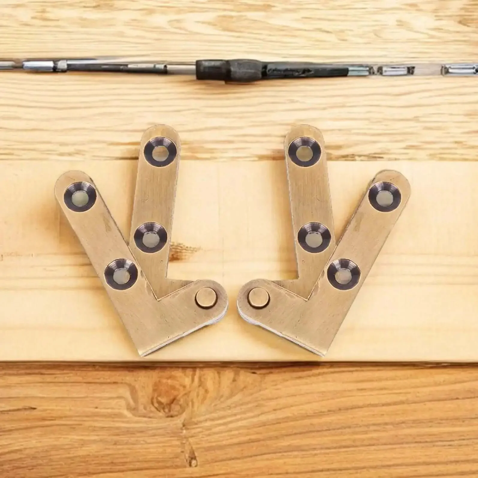 Heavy Duty Hidden Door Pivot Hinges Bronze Finish Concealed Self Closing Hardware for Secret Doors With Invisible Mounting And Smooth Operation Built To Last And Quiet Close - Image 6