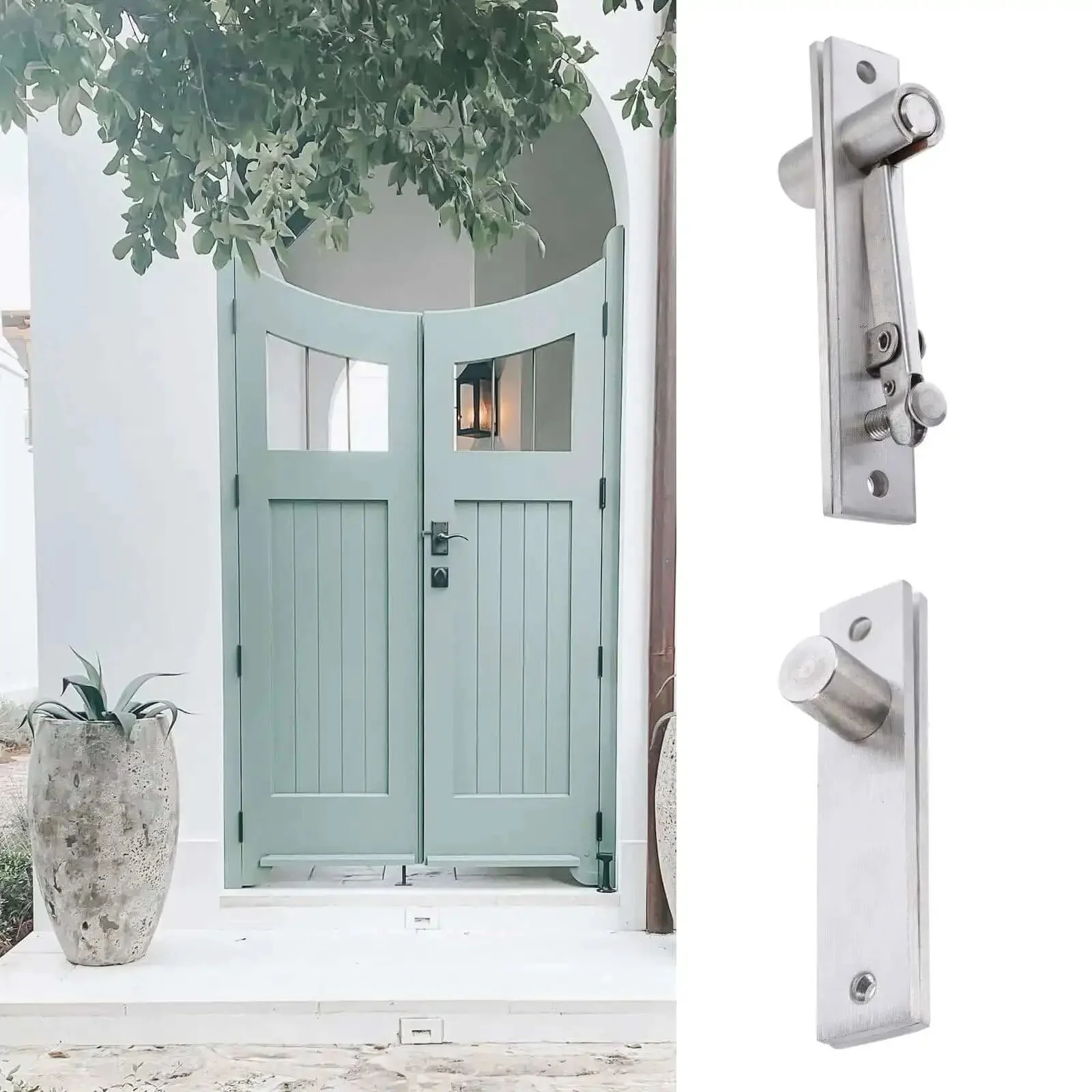 Heavy Duty Hidden Pivot Door Hinge Adjustable Rotation Hinge For Wood Doors Built To Last Concealed Hardware Brushed Finish Durable Hidden Door Hardware Solution - Image 7