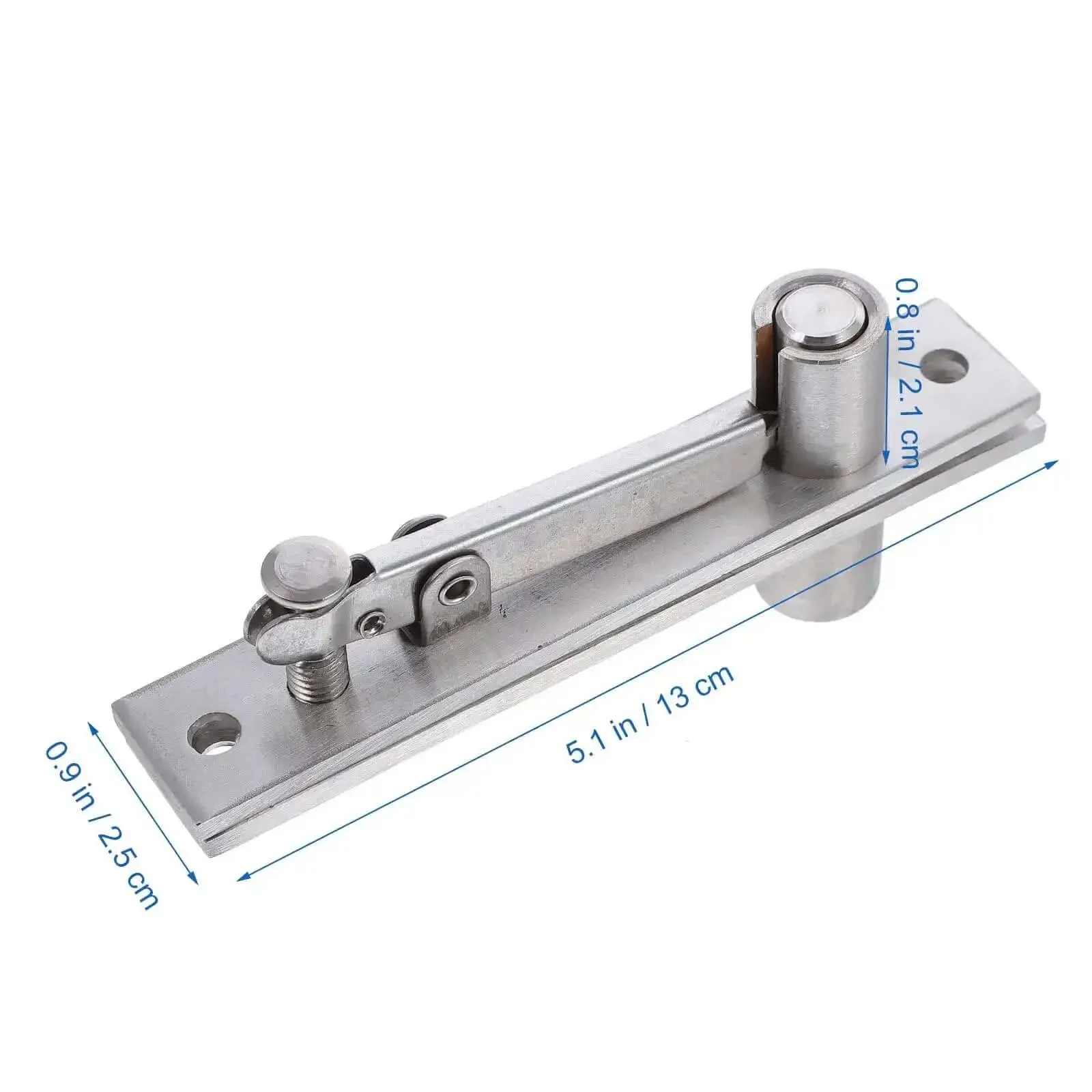 Heavy Duty Hidden Pivot Door Hinge Adjustable Rotation Hinge For Wood Doors Built To Last Concealed Hardware Brushed Finish Durable Hidden Door Hardware Solution - Image 9