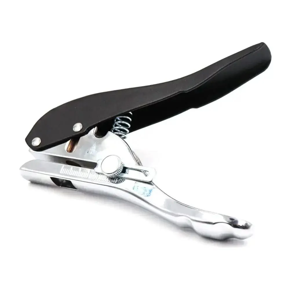 Heavy Duty Hole Punch Set Five Sixteenth Inch Eight Millimeter With Countersink Drill, Single Hand Held Long Hole Punch For Paper Card Plastic Cardboard, Punches Up To Twenty Sheets Of A4, Durable Steel Construction - Image 2