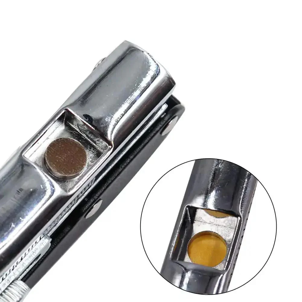 Heavy Duty Hole Punch Set Five Sixteenth Inch Eight Millimeter With Countersink Drill, Single Hand Held Long Hole Punch For Paper Card Plastic Cardboard, Punches Up To Twenty Sheets Of A4, Durable Steel Construction - Image 4