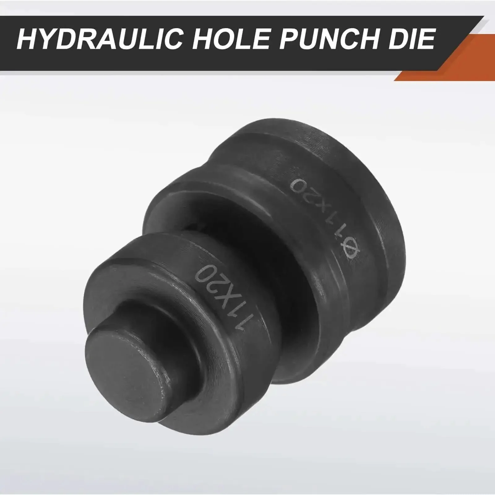 Heavy Duty Hydraulic Hole Punch Die 11x20mm Oval for CH60 Electric Punching Machine, 40Cr Steel Upper and Lower Dies, Black Punch Die Set Built To Last for Precise, Durable Metal Punching and Easy DIY Fabrication - Image 6