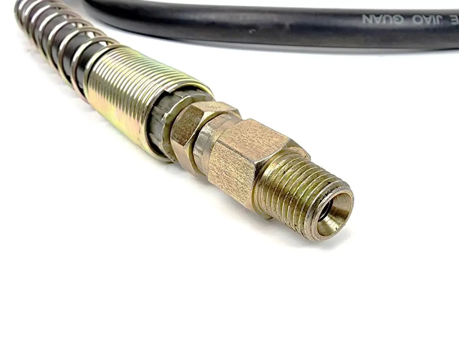 Heavy Duty Hydraulic Hose For TH0037 Knockout Punch Driver Direct Replacement With Swivel Fitting 61 Inch Length Compatible With AW32 Oil Not Included 5 Year Warranty - Image 3