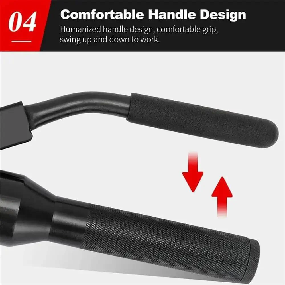 Heavy Duty Hydraulic Knockout Hole Punch Kit For Electrical Conduit 1/2 To 2 Inch, 22.5-61.5 Mm, Six Die Hole Cutter Set, Metal Sheet Puncher, KO Tool Kit, A Real Workhorse, Portable And Lightweight Blue - Image 4
