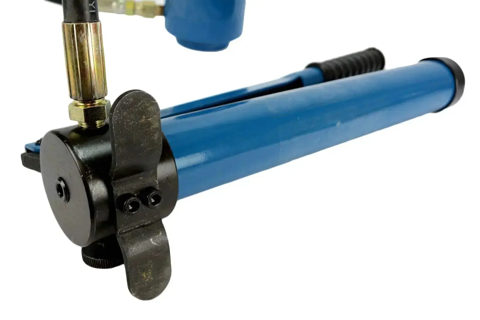 Heavy Duty Hydraulic Knockout Punch Driver For Electrical Conduit Holes, 13 Ton Capacity, Three Quarters Inch Sixteen Thread, Cylinder Included, Compatible With Greenlee And Other Die Sets, Draw Studs, Rugged Black Finish - Image 3