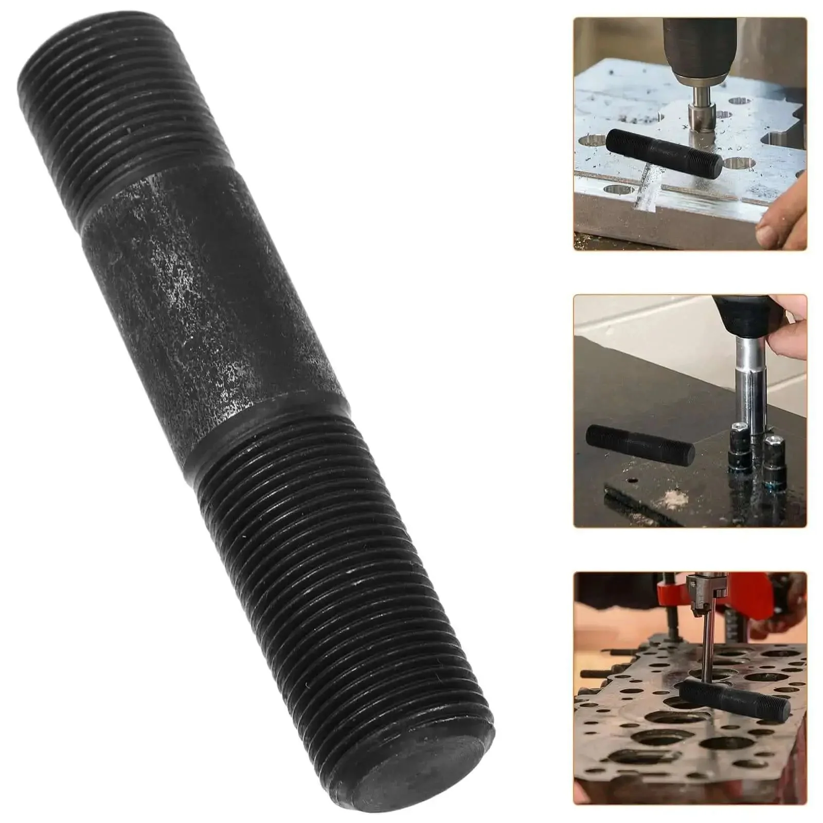 Heavy Duty Hydraulic Knockout Set With Thread Draw Replacement Punch Driver Kit For Metal Sheet And Conduit Hole Punching Electrical Knockout Tools Quick And Easy Operation For Pros - Image 2